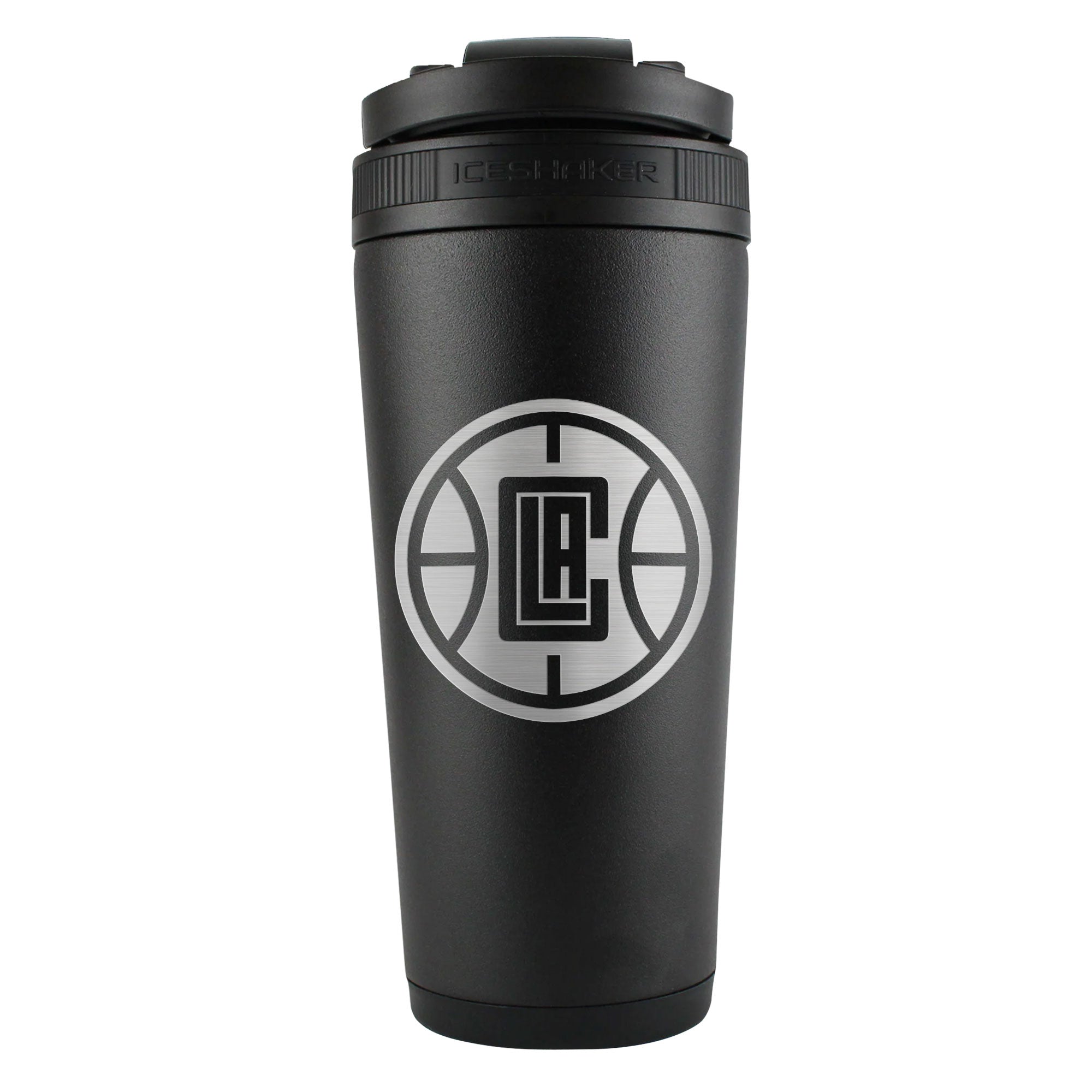 Officially Licensed Los Angeles Clippers 26oz Ice Shaker - Black