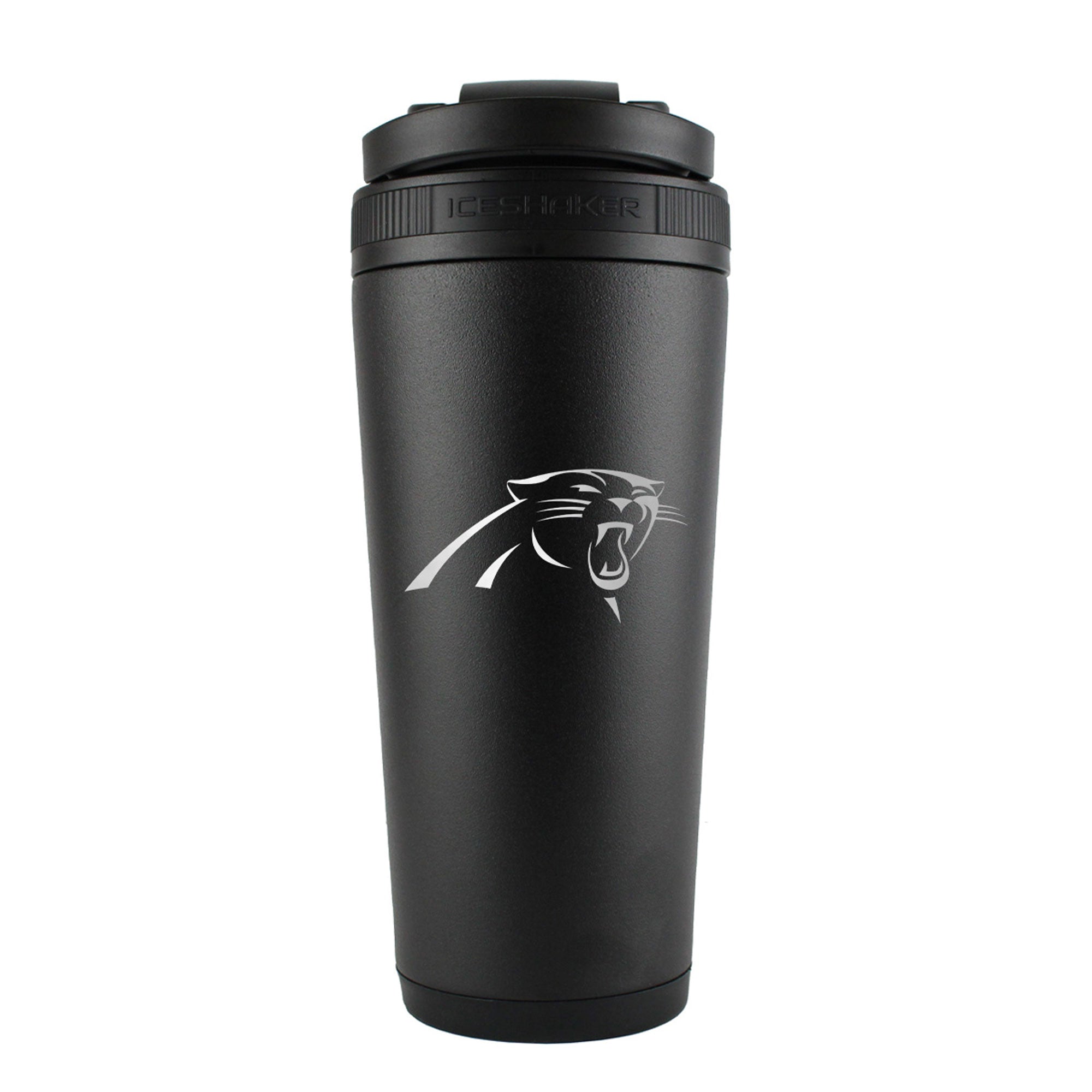 Officially Licensed Carolina Panthers 26oz Ice Shaker - Black