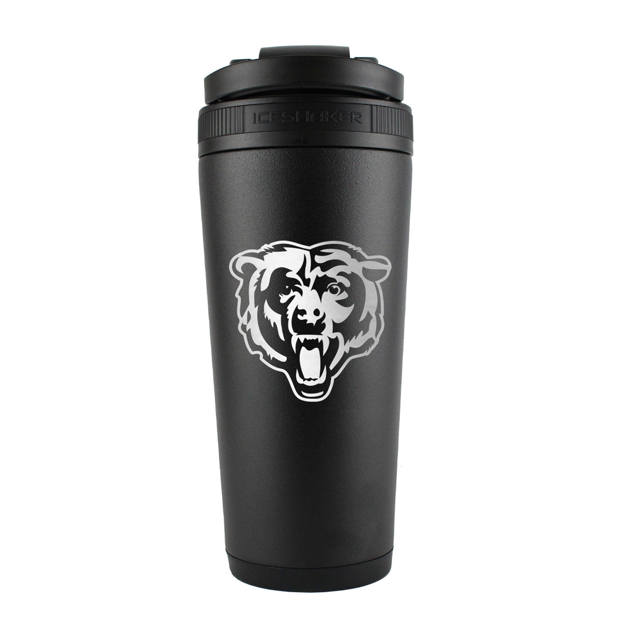 Officially Licensed Chicago Bears 26oz Ice Shaker - Black