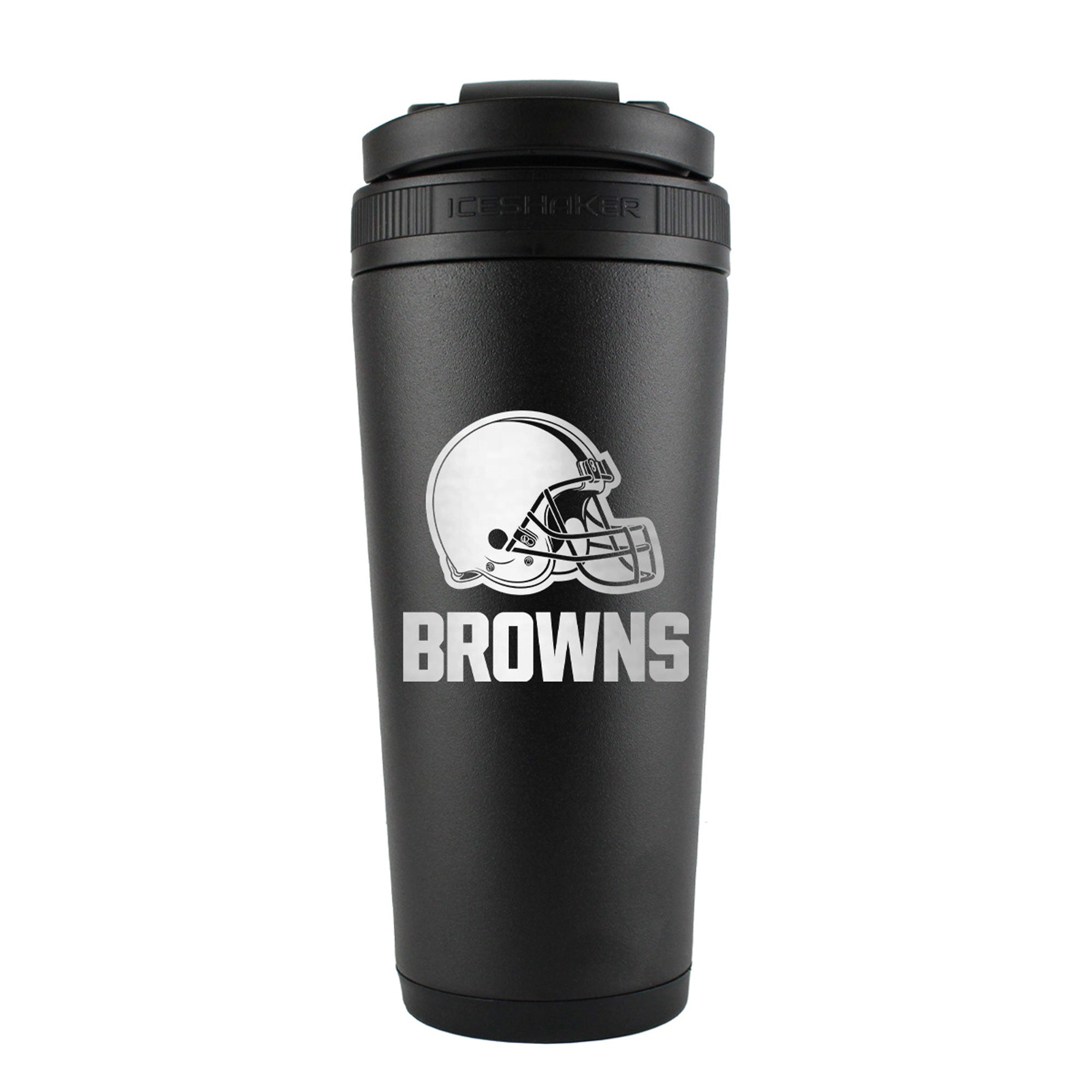 Officially Licensed Cleveland Browns 26oz Ice Shaker - Black