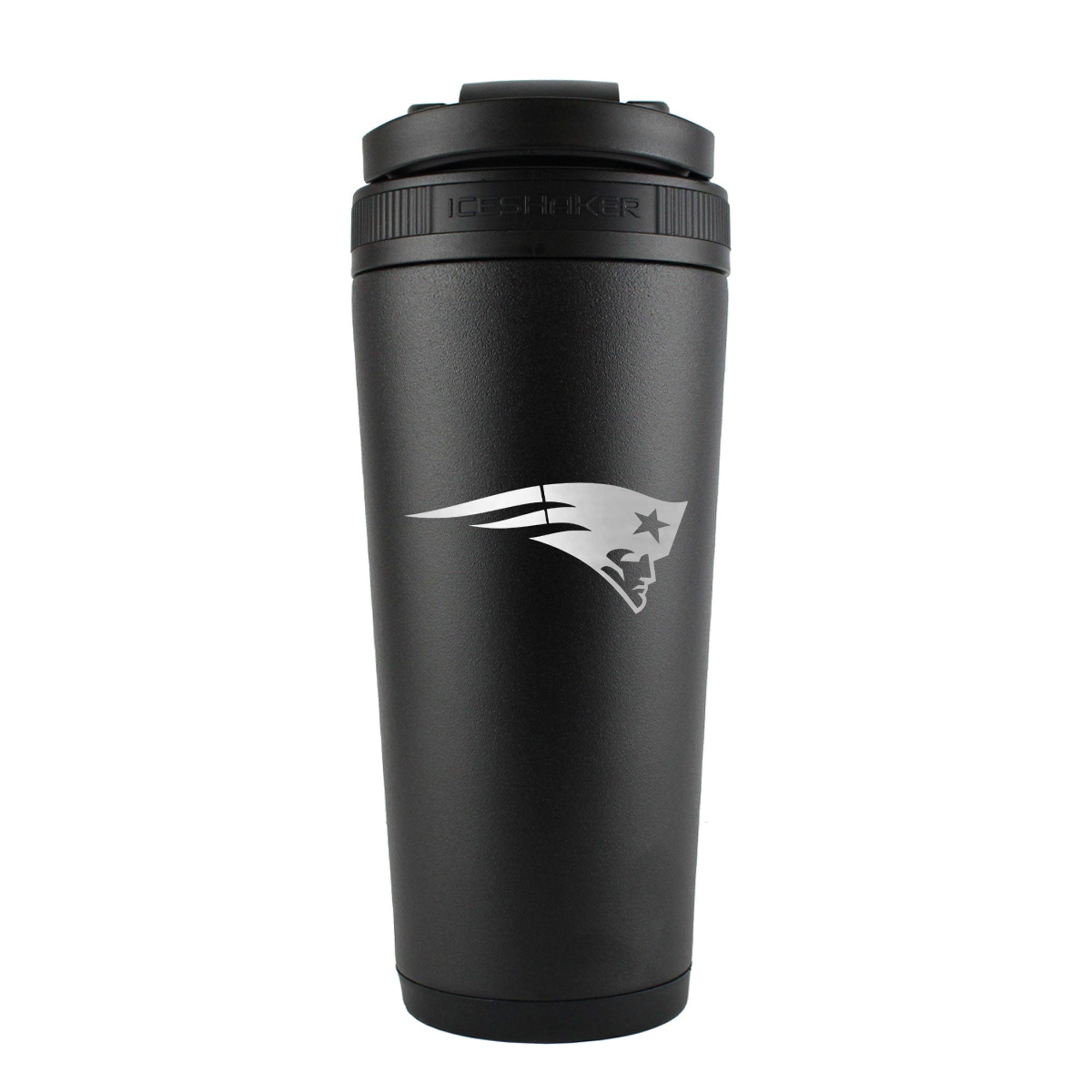 Officially Licensed New England Patriots 26oz Ice Shaker - Black