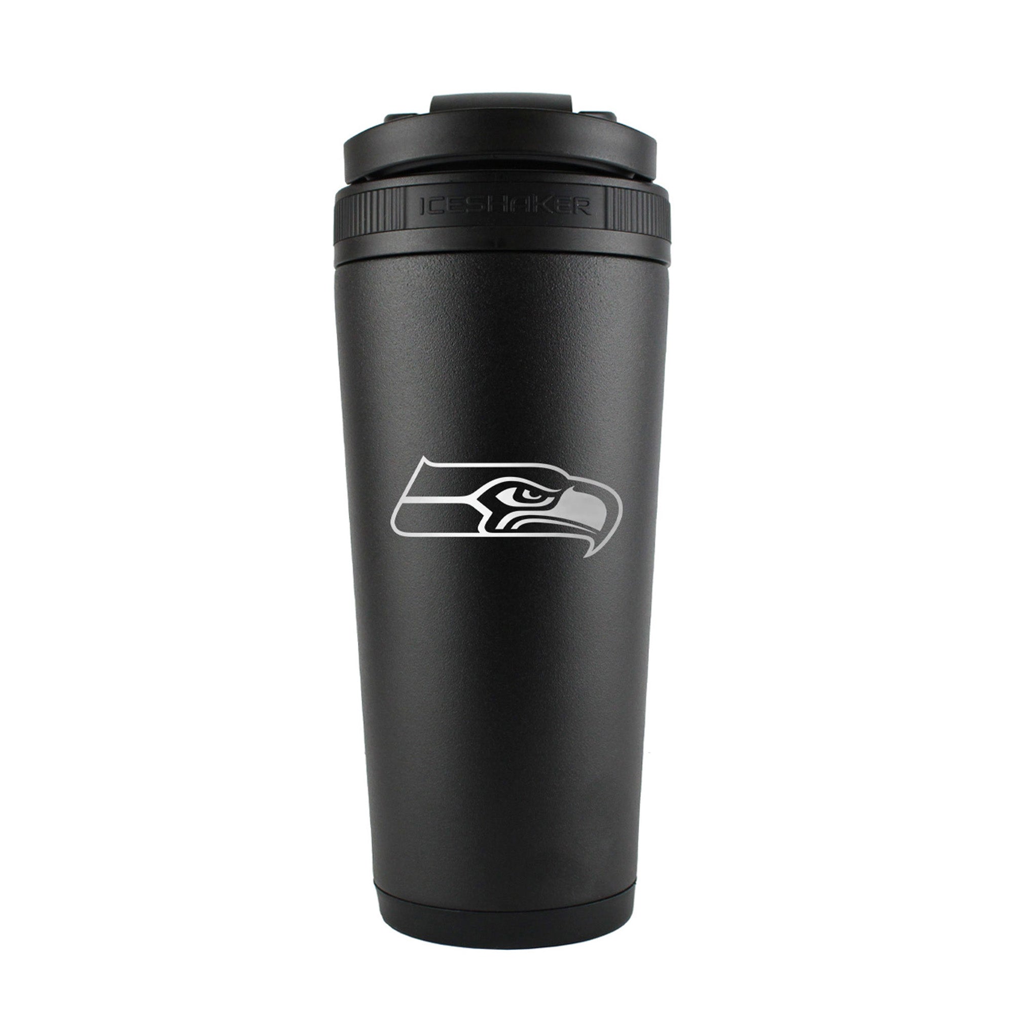 Officially Licensed Seattle Seahawks 26oz Ice Shaker - Black