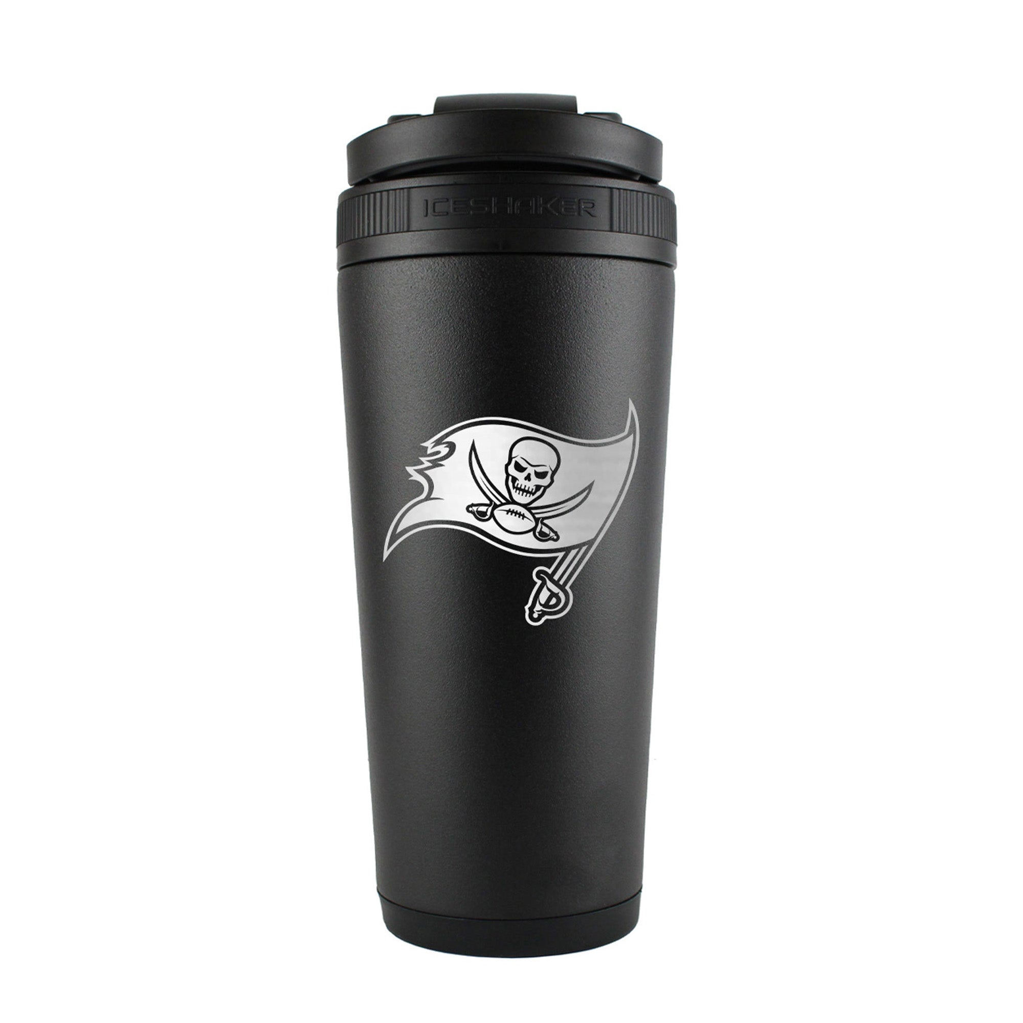 Officially Licensed Tampa Bay Buccaneers 26oz Ice Shaker - Black