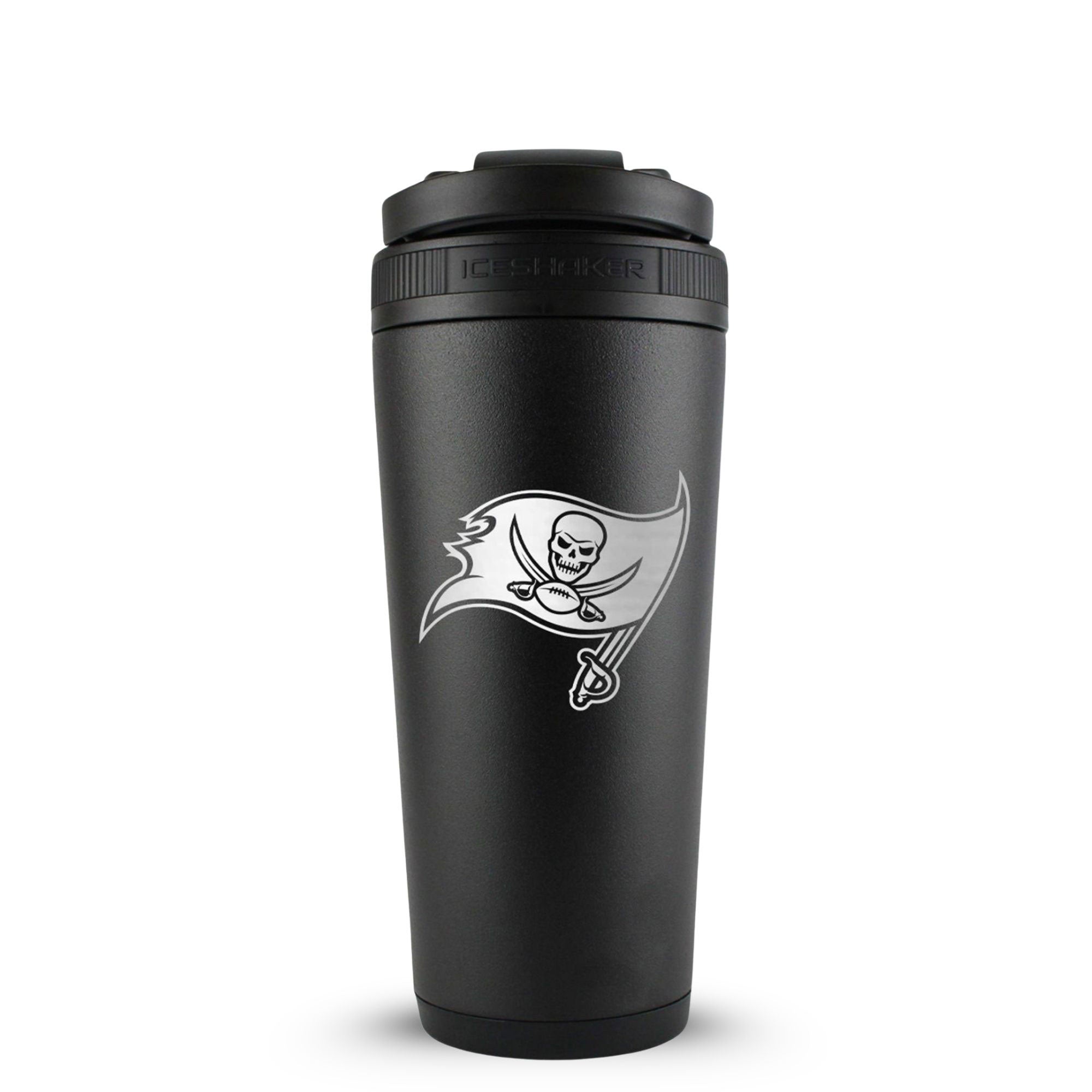 Officially Licensed Tampa Bay Buccaneers 26oz Ice Shaker - Black