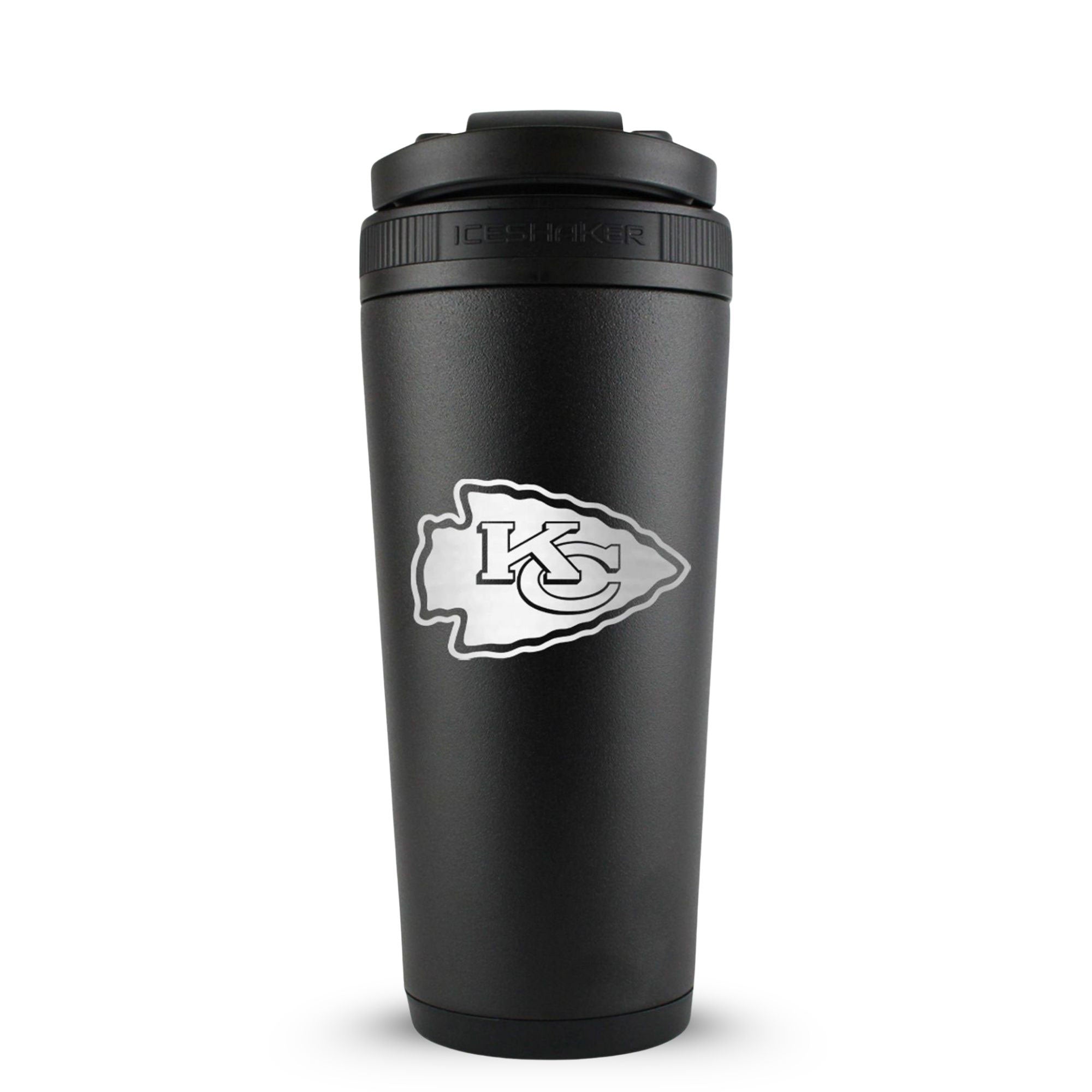Officially Licensed Kansas City Chiefs 26oz Ice Shaker - Black