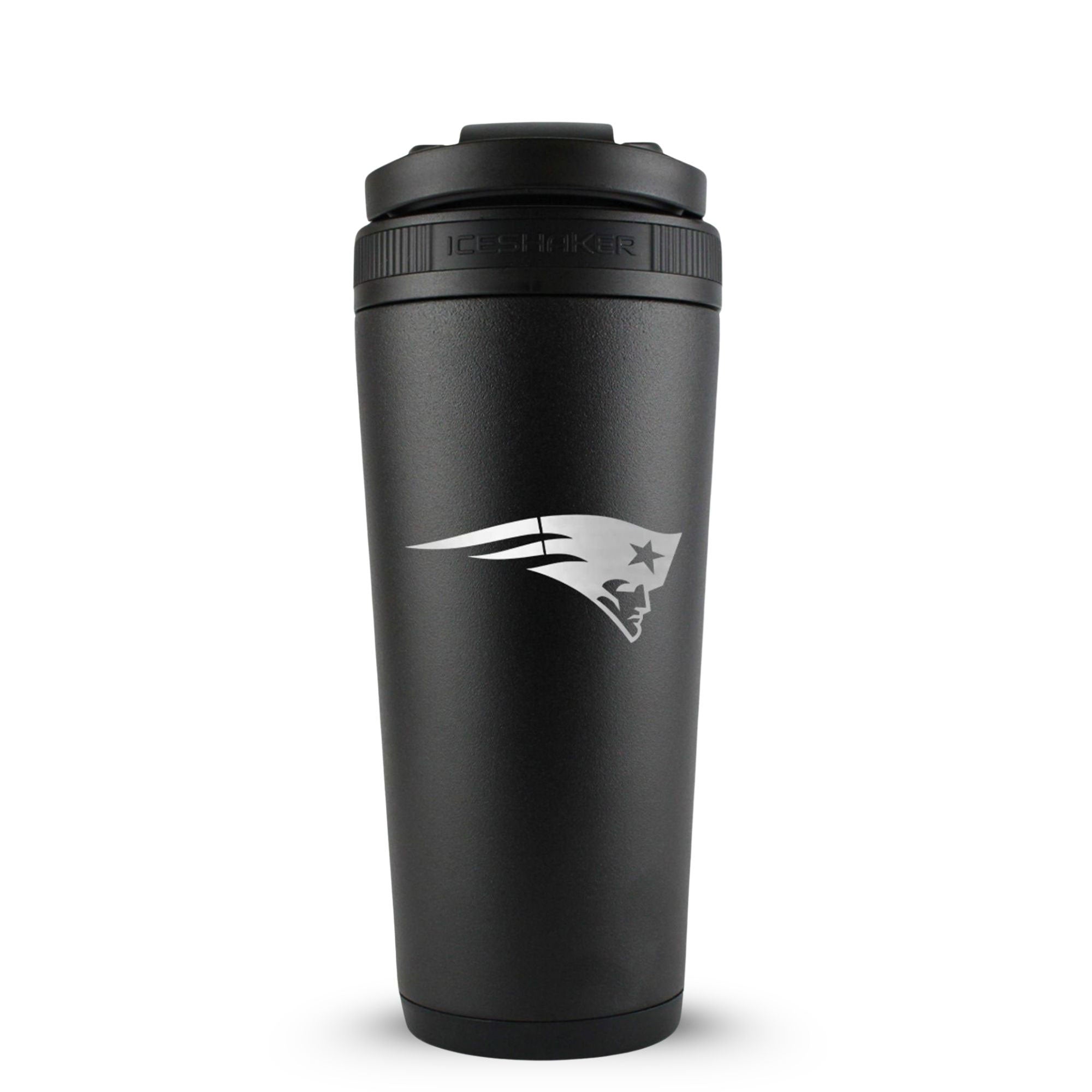 Officially Licensed New England Patriots 26oz Ice Shaker - Black