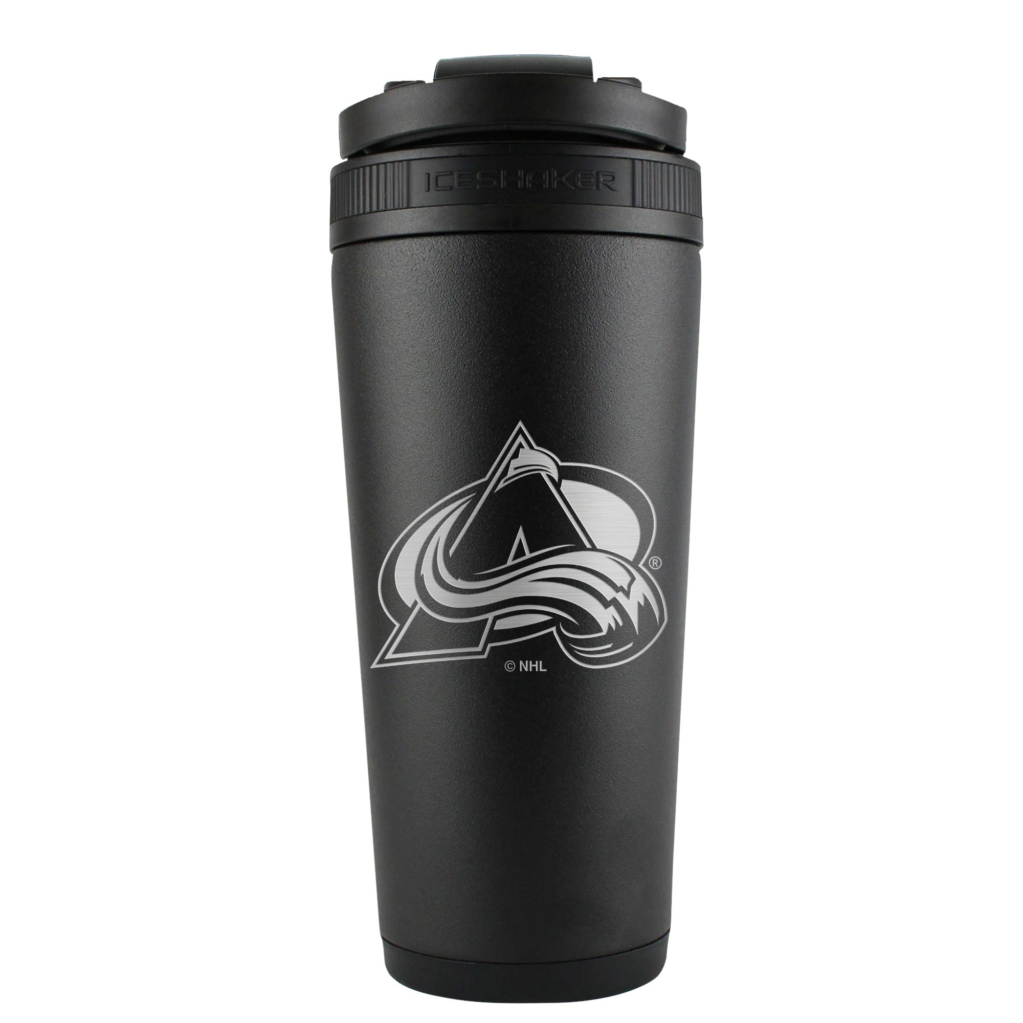 Officially Licensed Colorado Avalanche 26oz Ice Shaker - Black