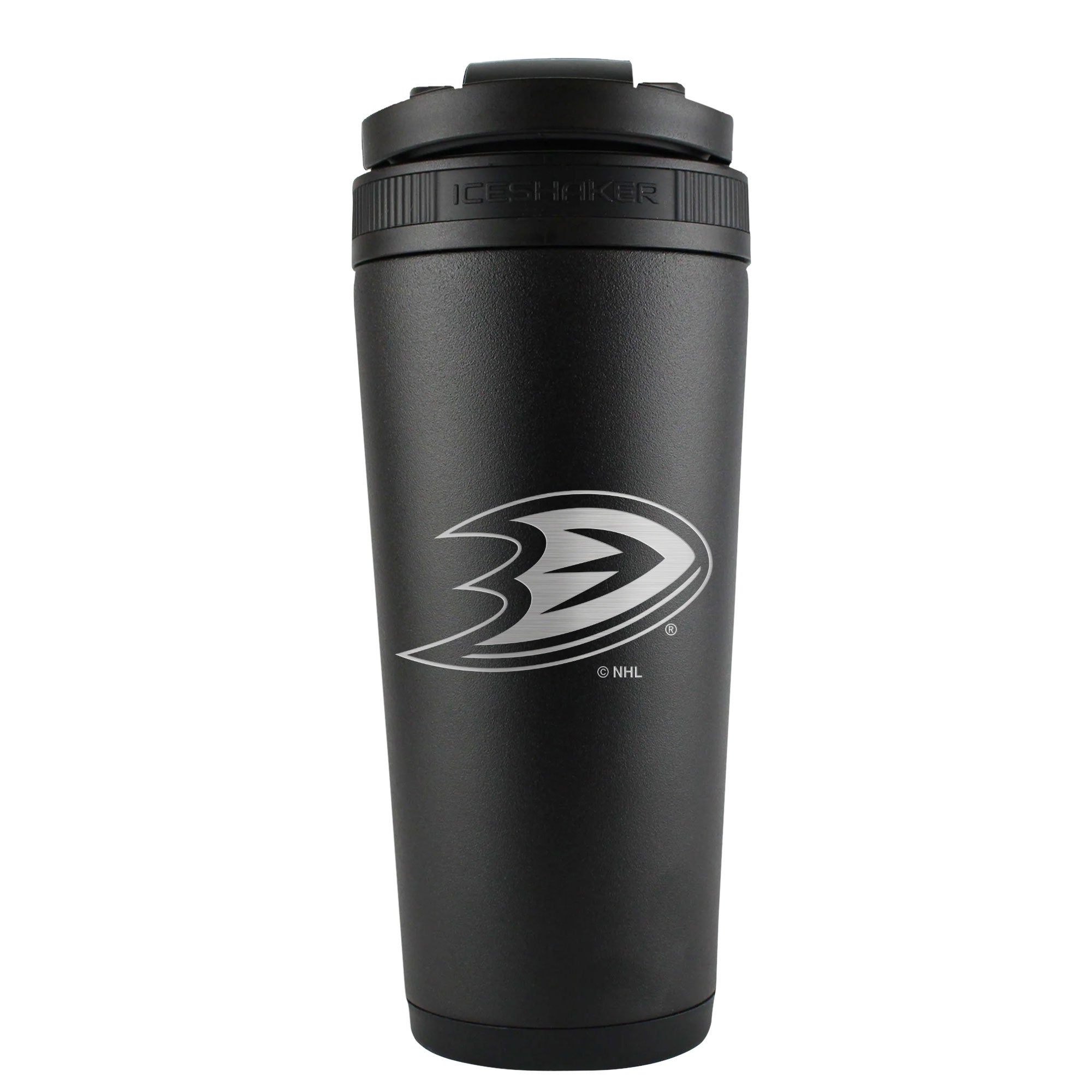 Officially Licensed Anaheim Ducks 26oz Ice Shaker - Black