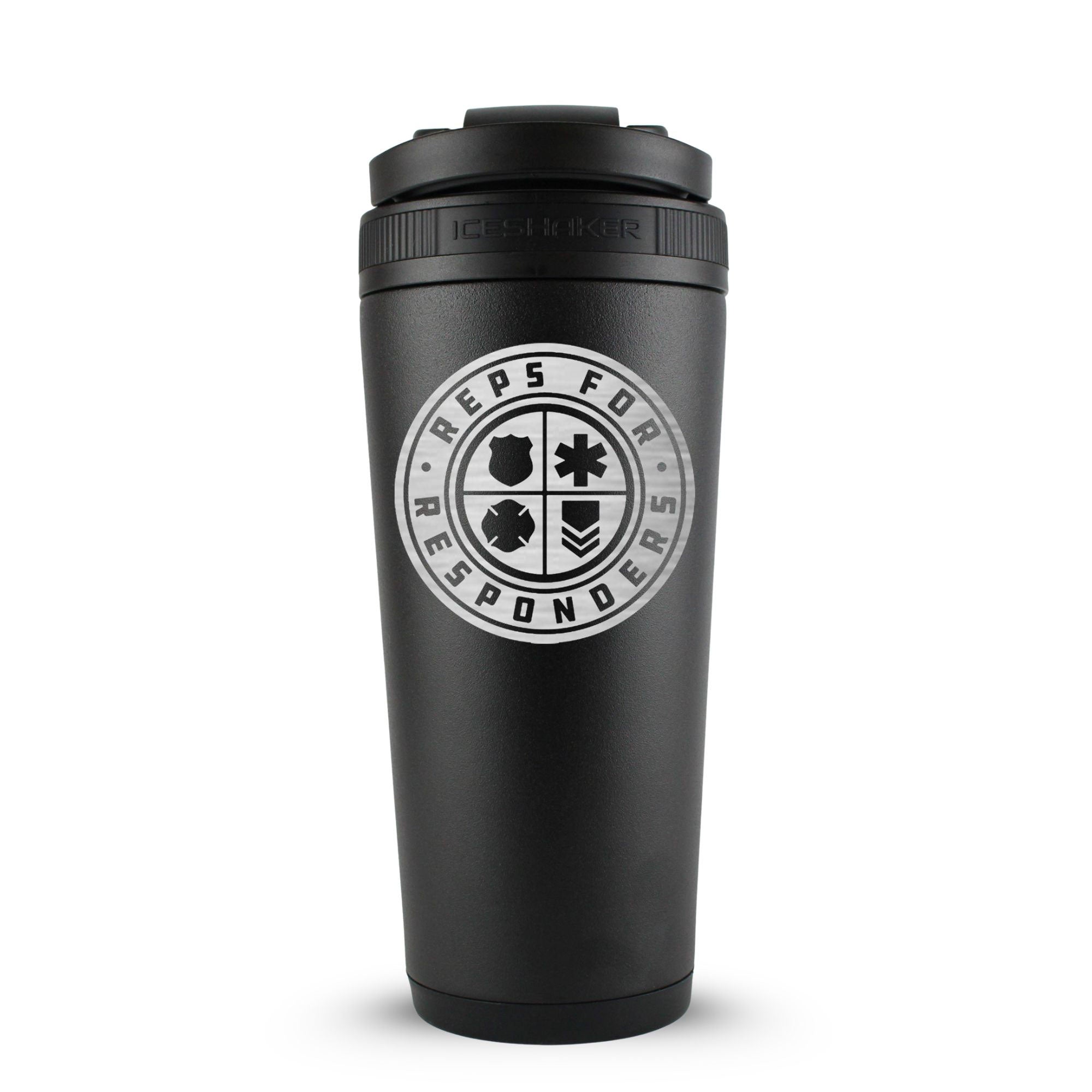 Reps for Responders 26oz Ice Shaker - Black
