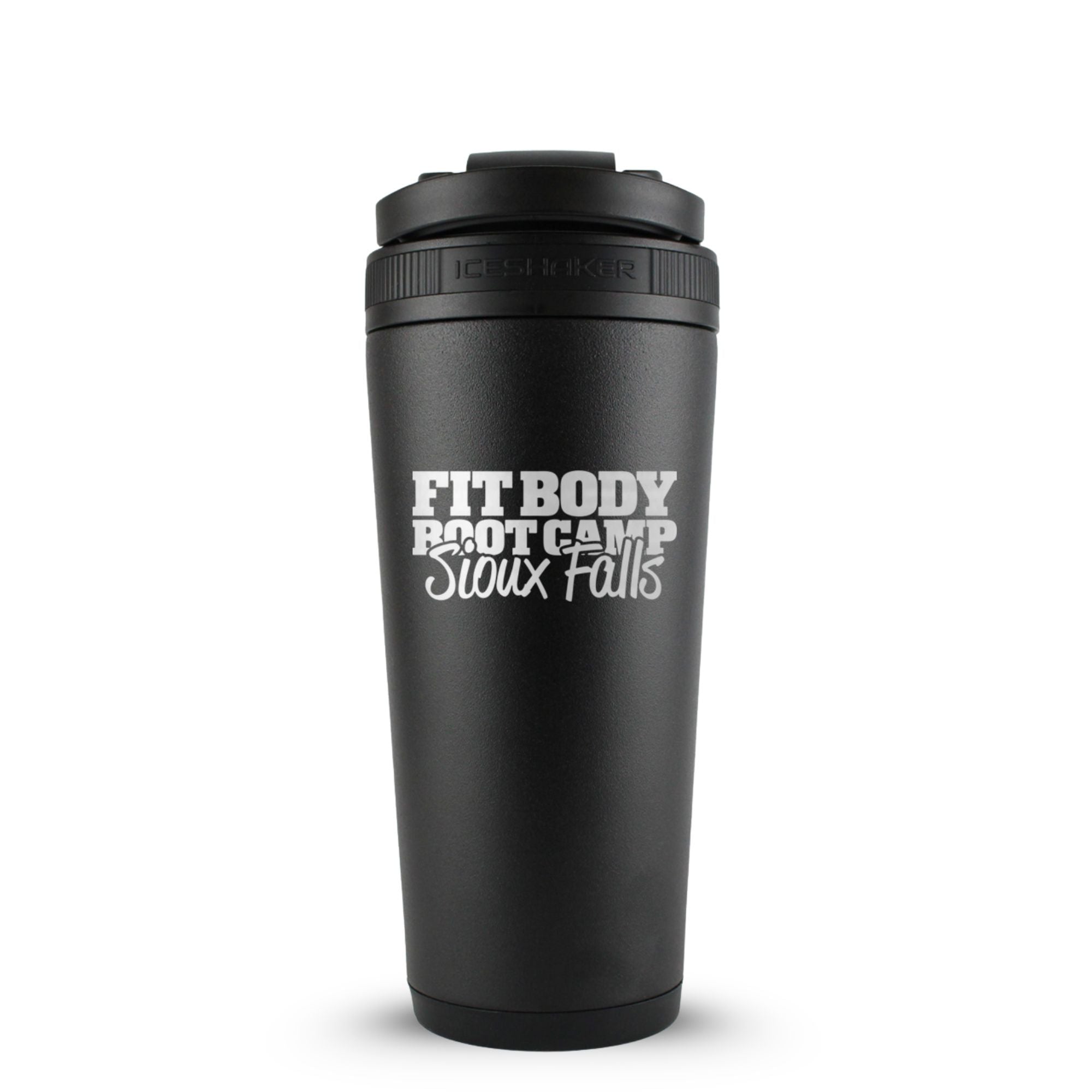 Custom Sioux Falls Fit Body Boot Camp 26oz Ice Shakers