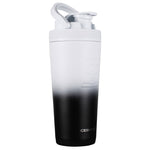 FIT2SERVE Black White Ombre 26oz Shaker