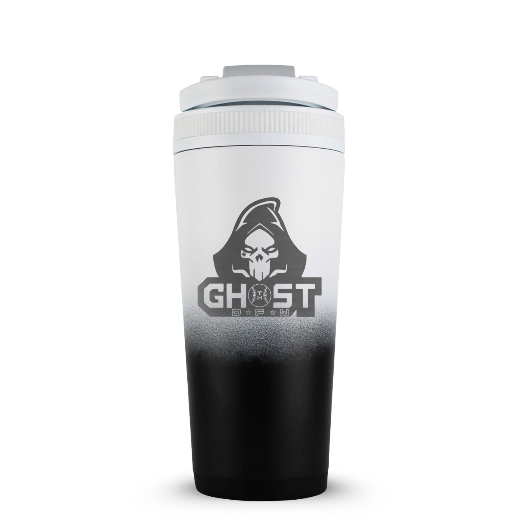 Custom Ghost DFW Baseball 26oz Ice Shaker
