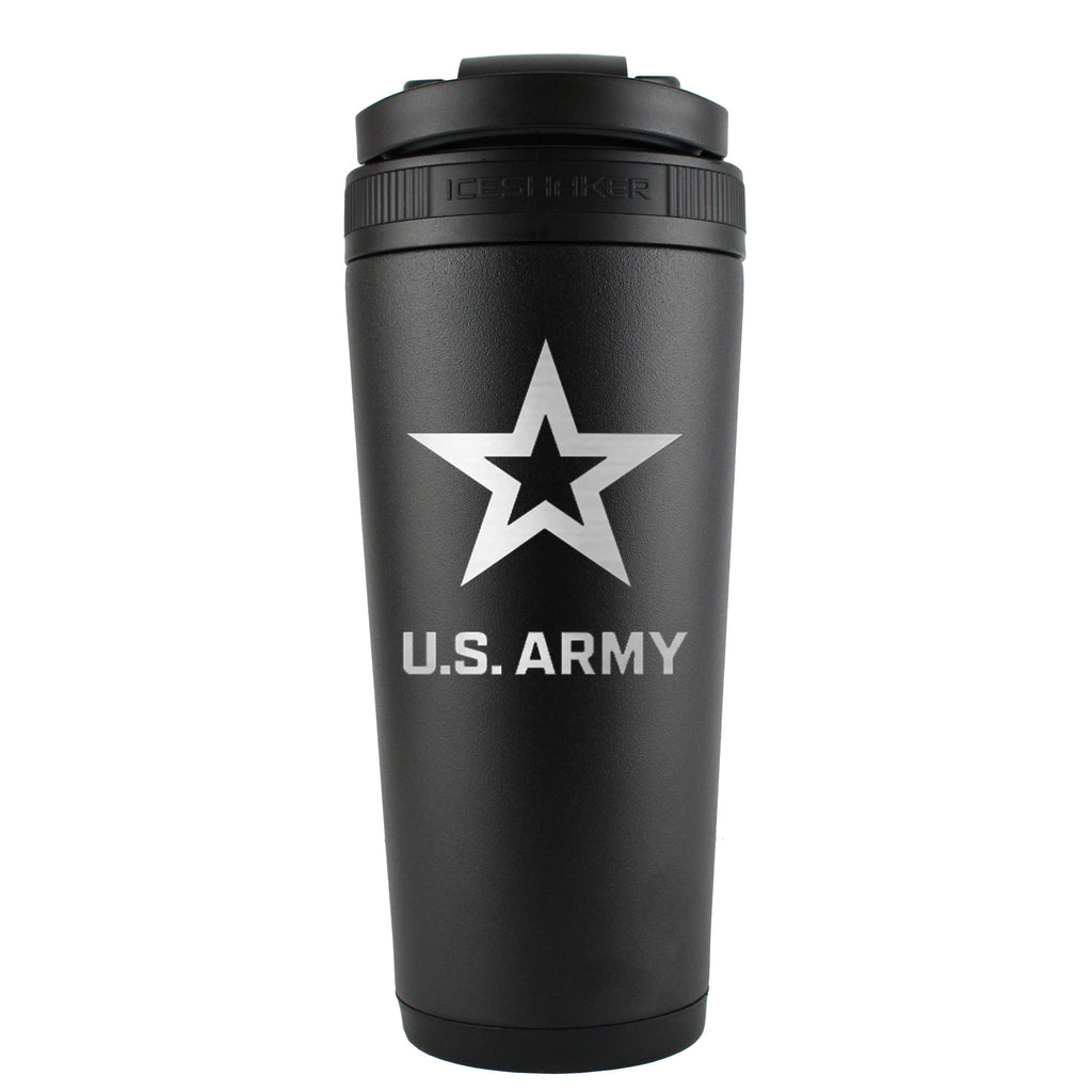 26oz US ARMY Ice Shaker - Black