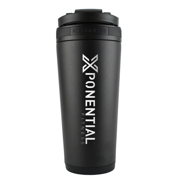 Xponential Fitness Black 26oz Protein Shaker| Ice Shaker