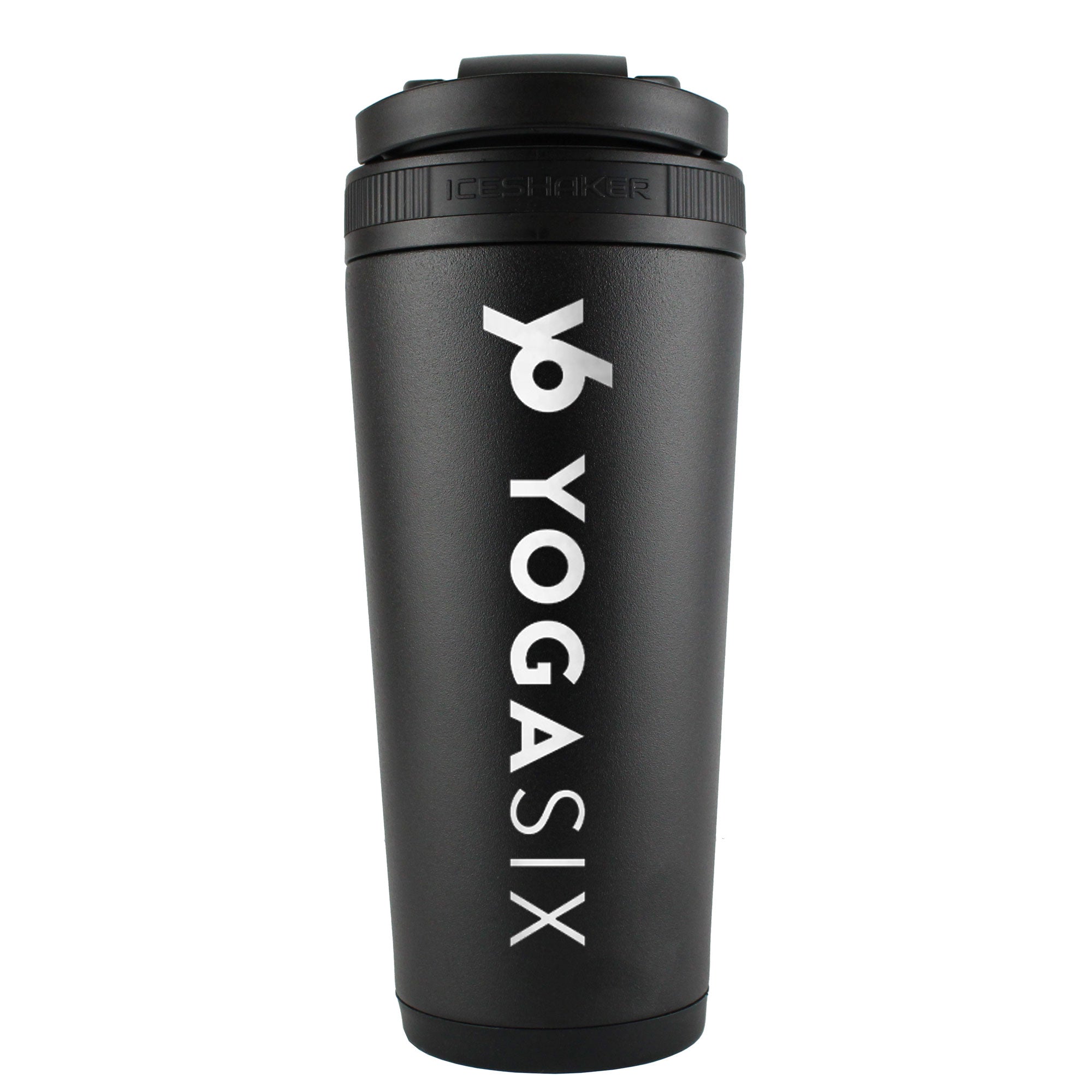 Yoga Six 26oz Ice Shaker - Black