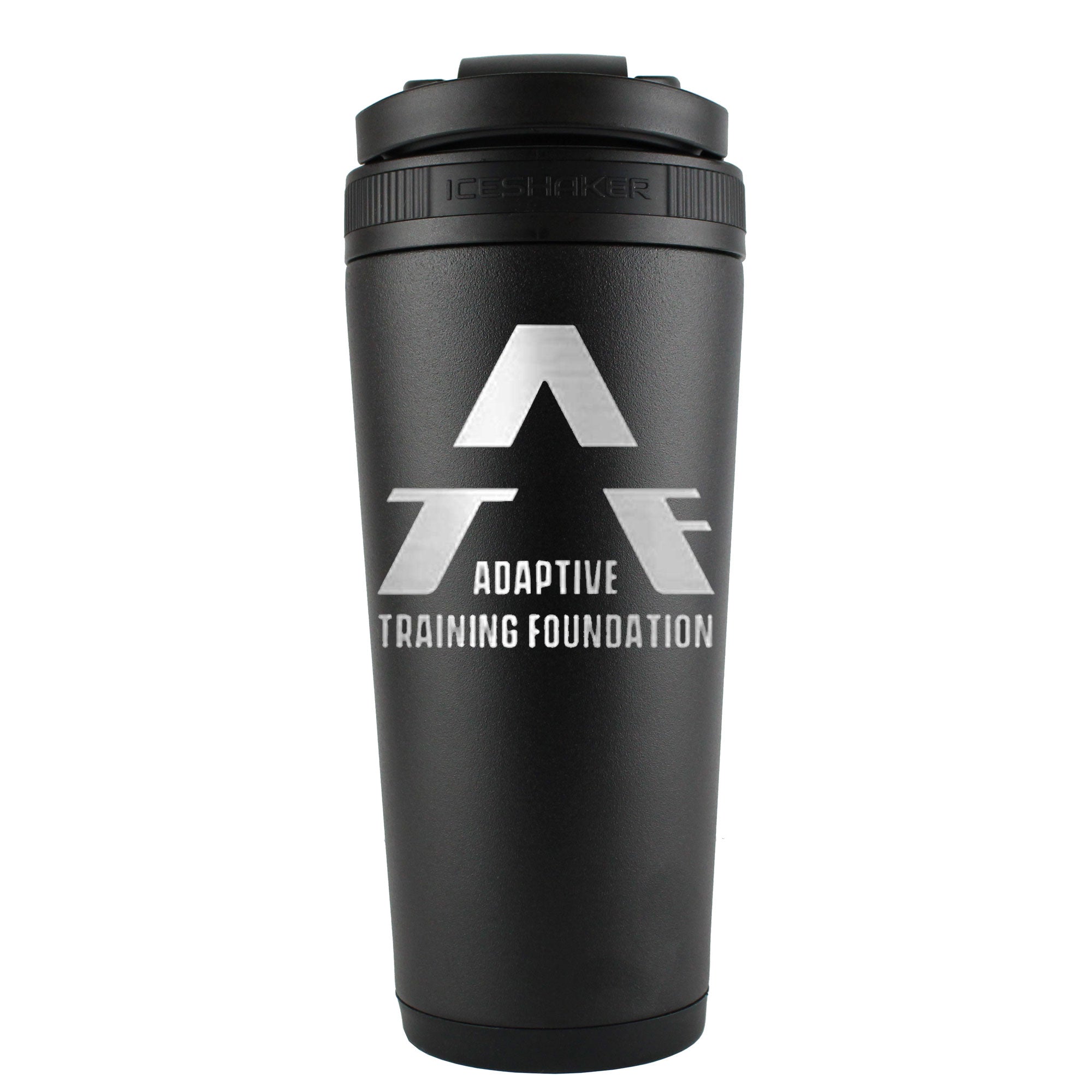Adaptive Training Foundation Black 26oz Ice Shaker