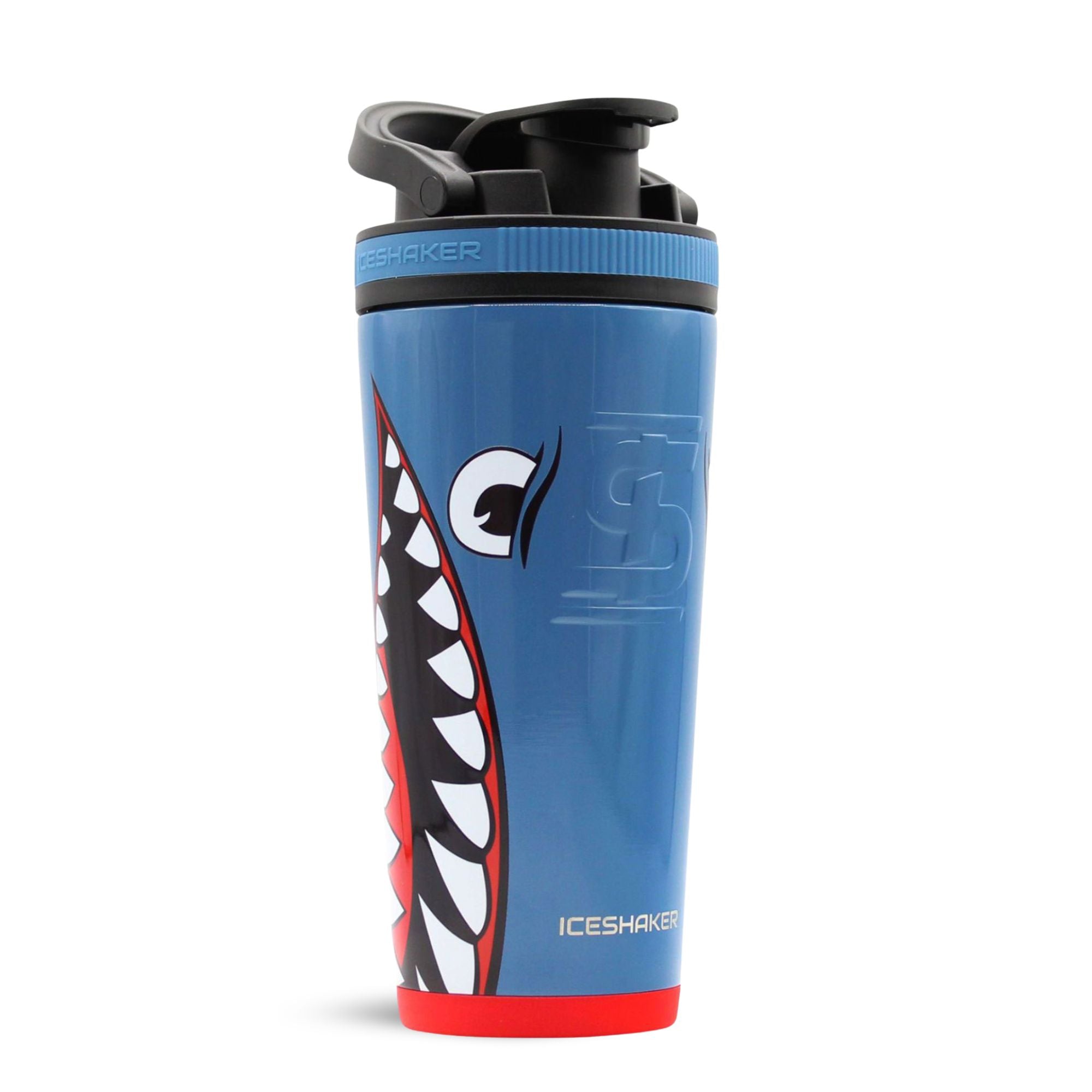 Ice Shaker Allegiance Series 26oz Shaker Bottle - Blue Bomber