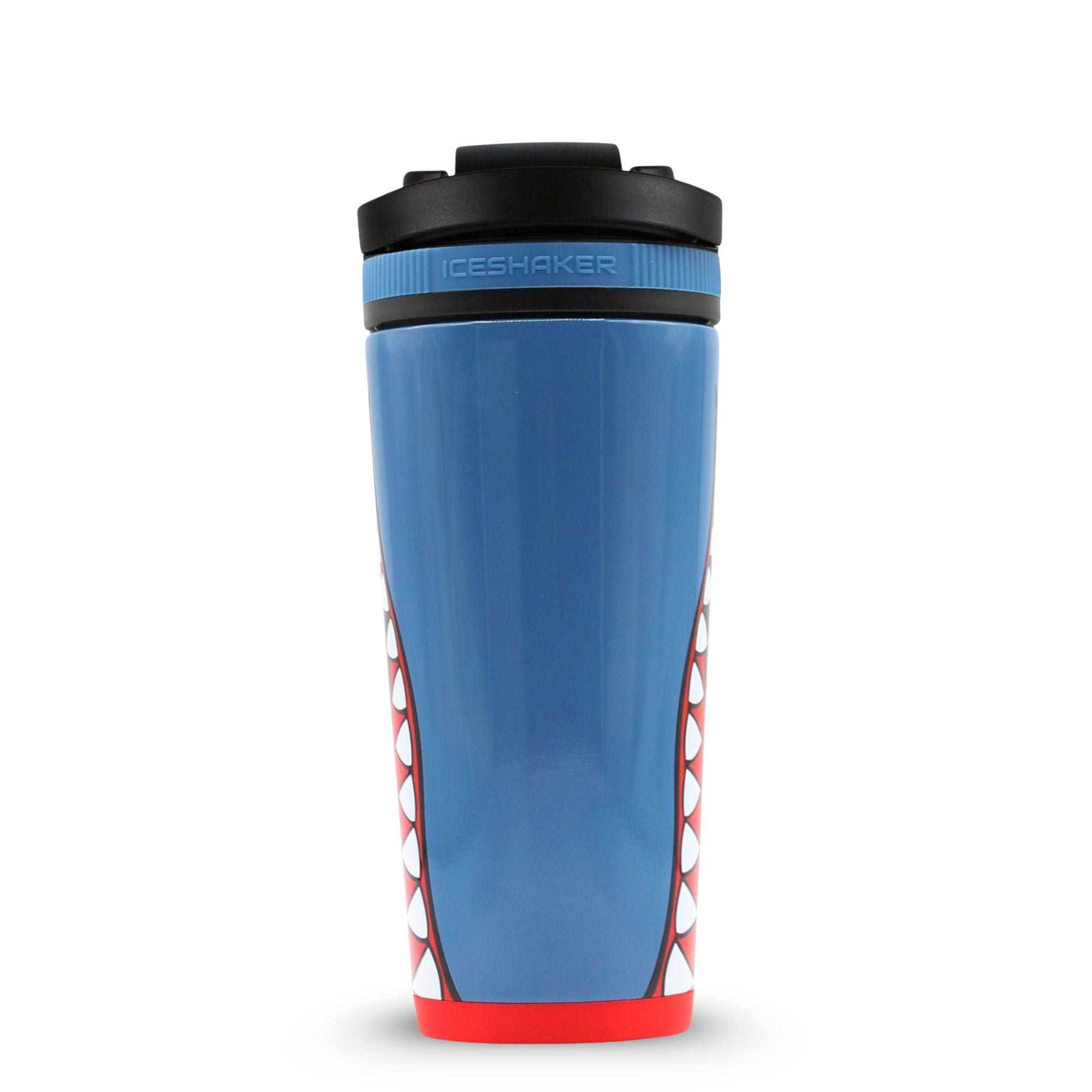 WWII Warhark Blue Bomber Insulated Shaker Bottle | Ice Shaker