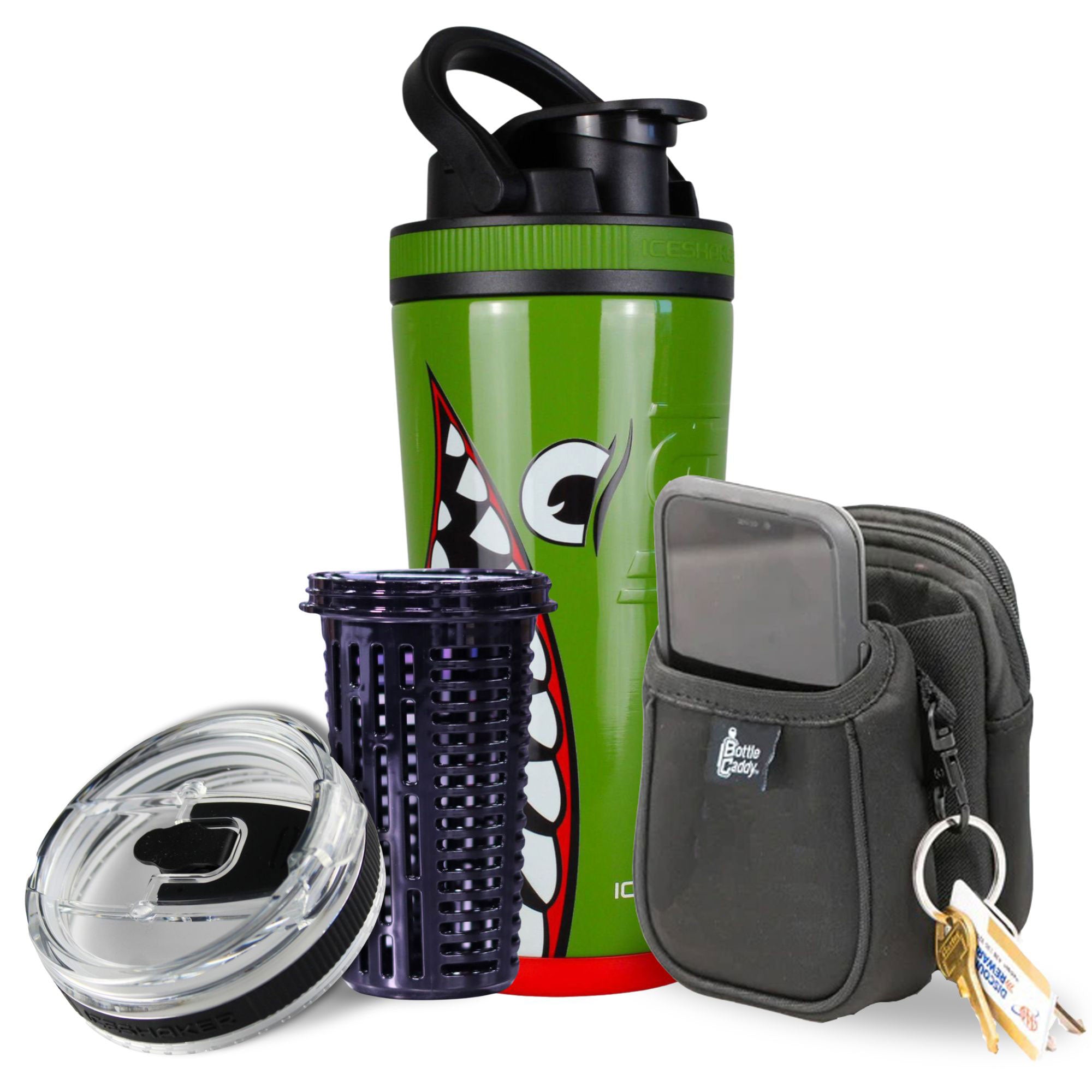 26oz Ice Shaker & Accessories Bundle