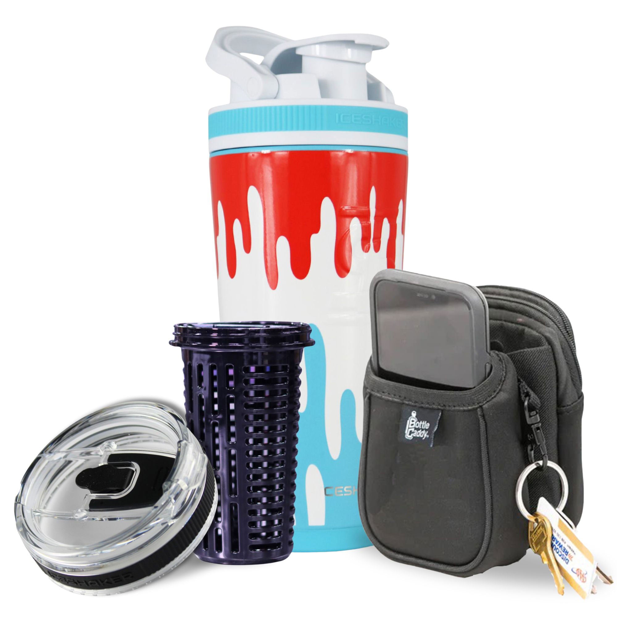 26oz Ice Shaker & Accessories Bundle