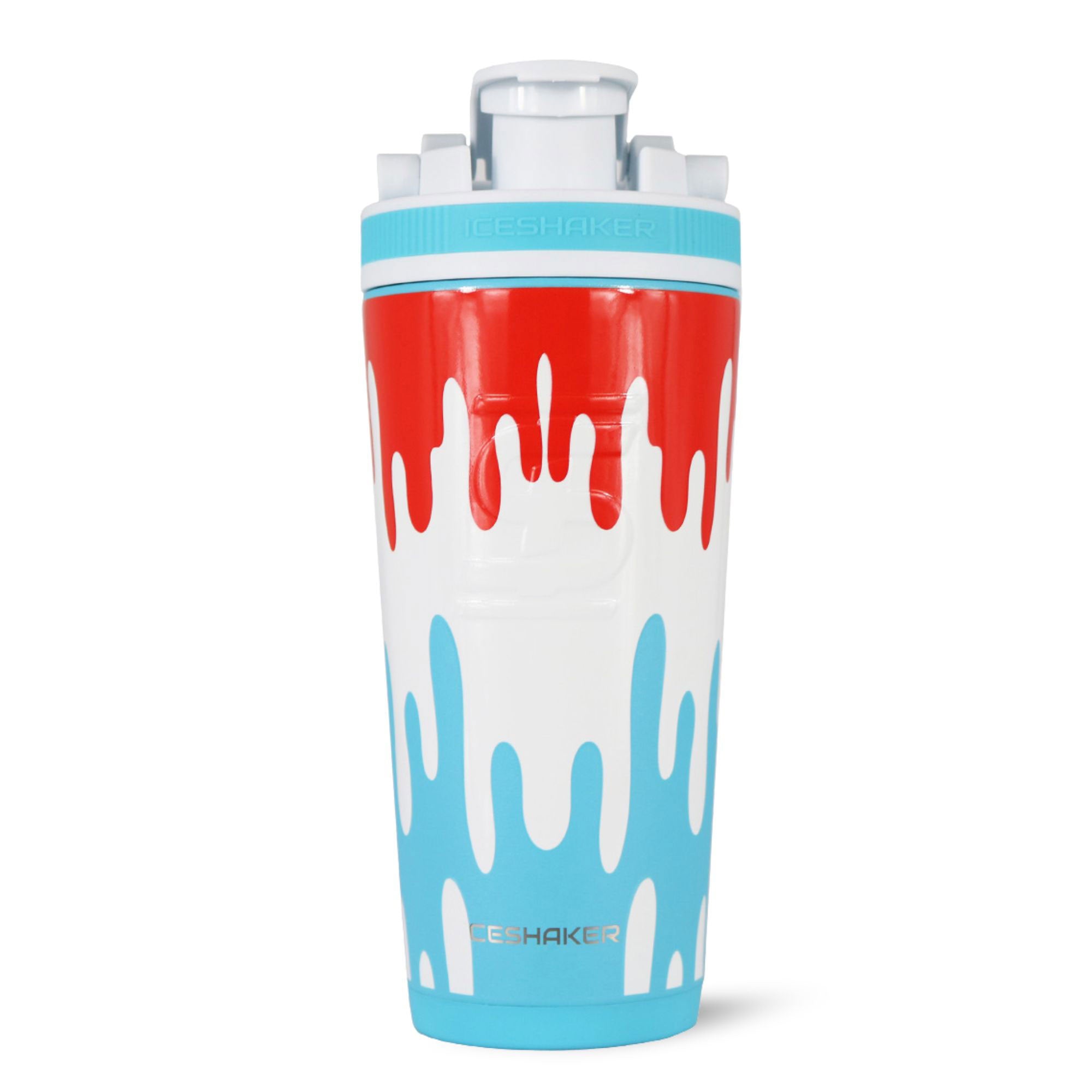 Ice Shaker 4D Series 26oz Shaker Bottle - Bomb Pop Drip