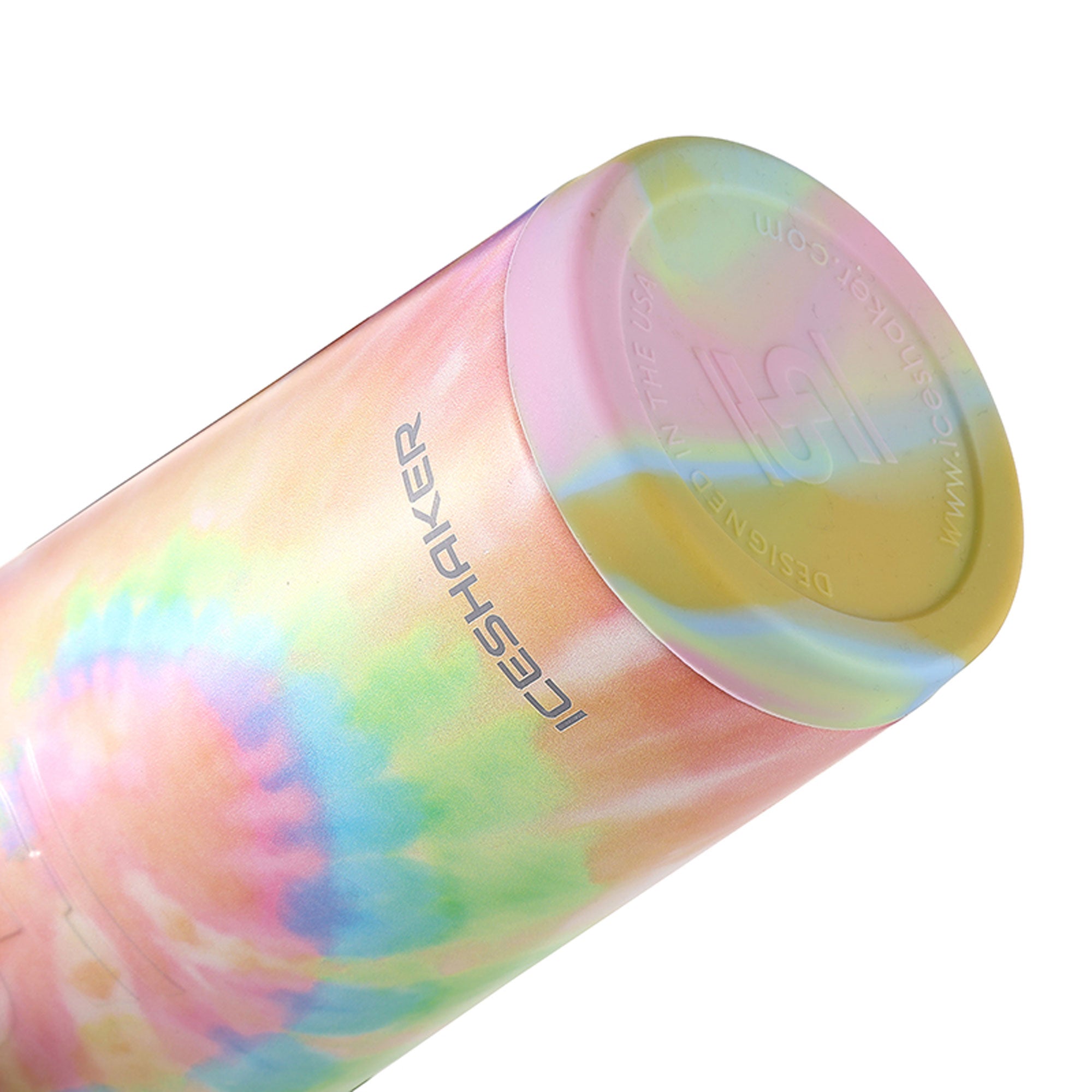 Iridescent Shaker Bottle - Cream