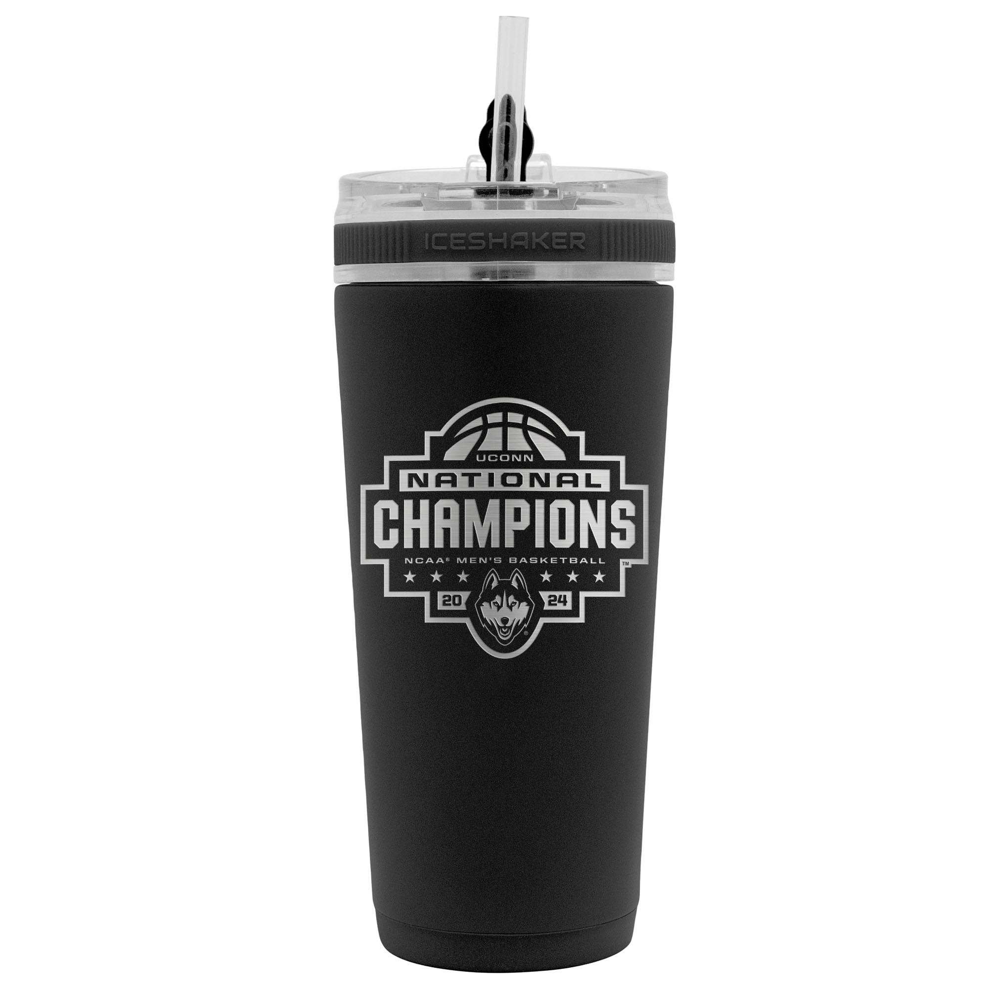 University of Connecticut 2024 NCAA Men's Basketball Champions 26oz Flex Bottle
