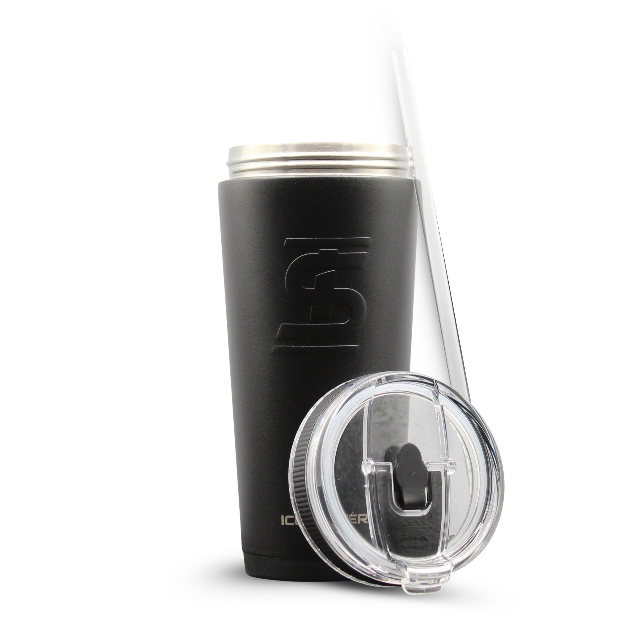 Chicago White Sox Stainless Steel Tumblers with Reusable Straw