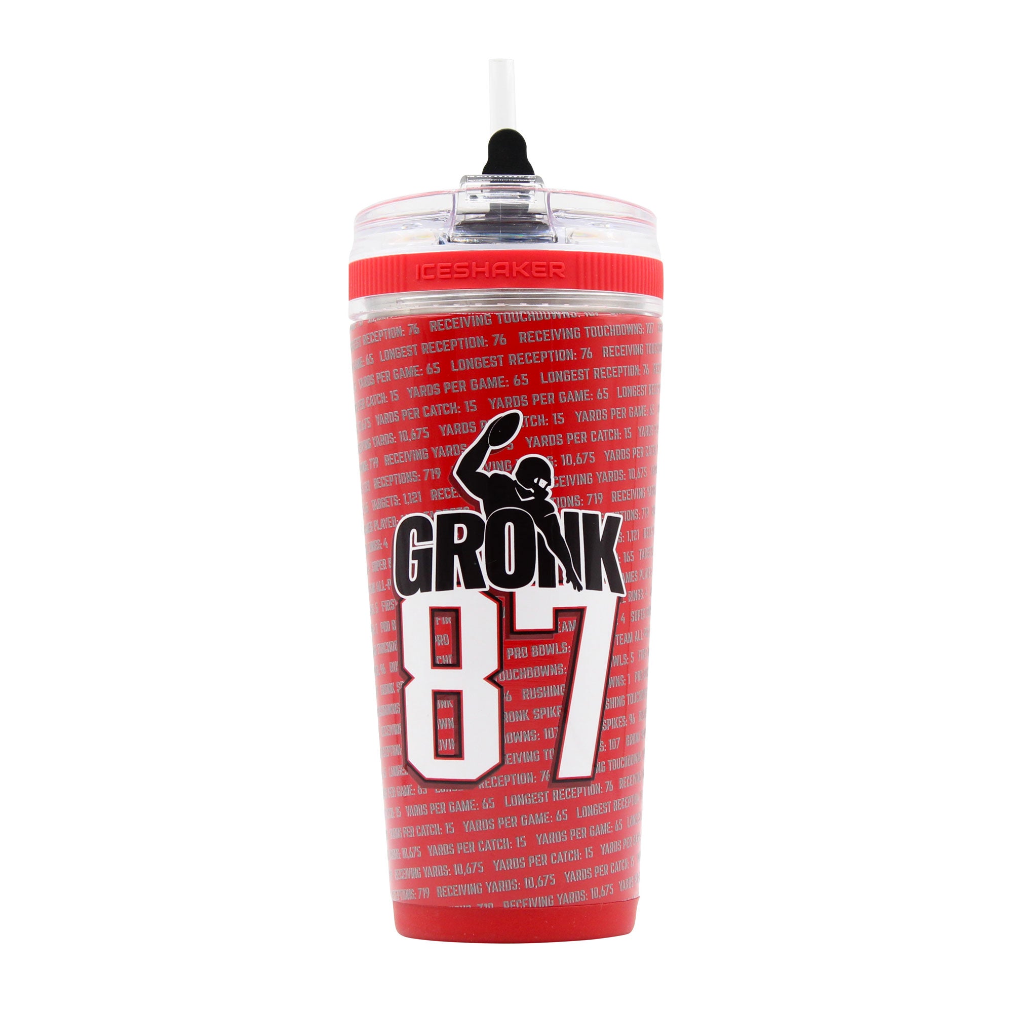 26oz Flex Bottle - Gronk 87 Record Breaking Edition