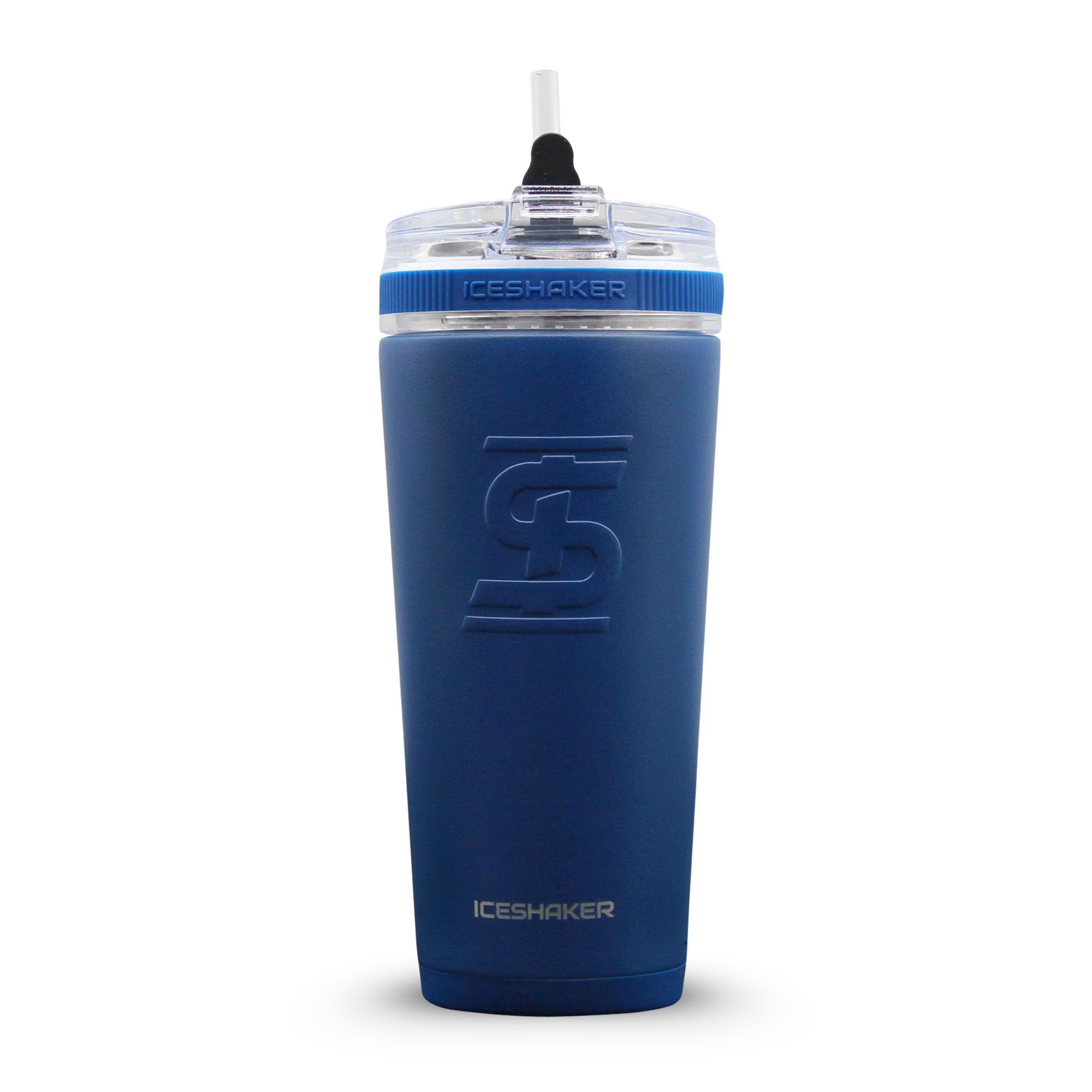 Official MLB Texas Rangers Stainless Steel Tumbler with Straw