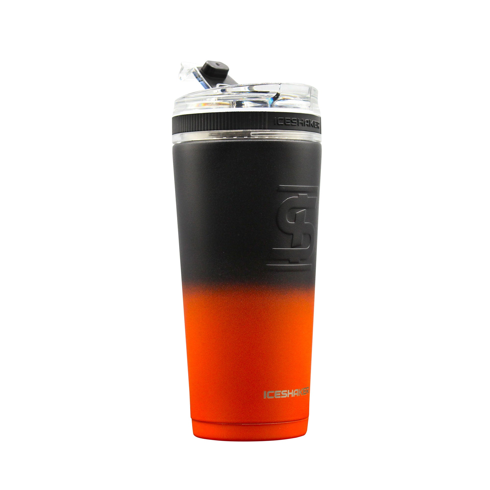 26oz Flex Bottle - Orange Black Ombre