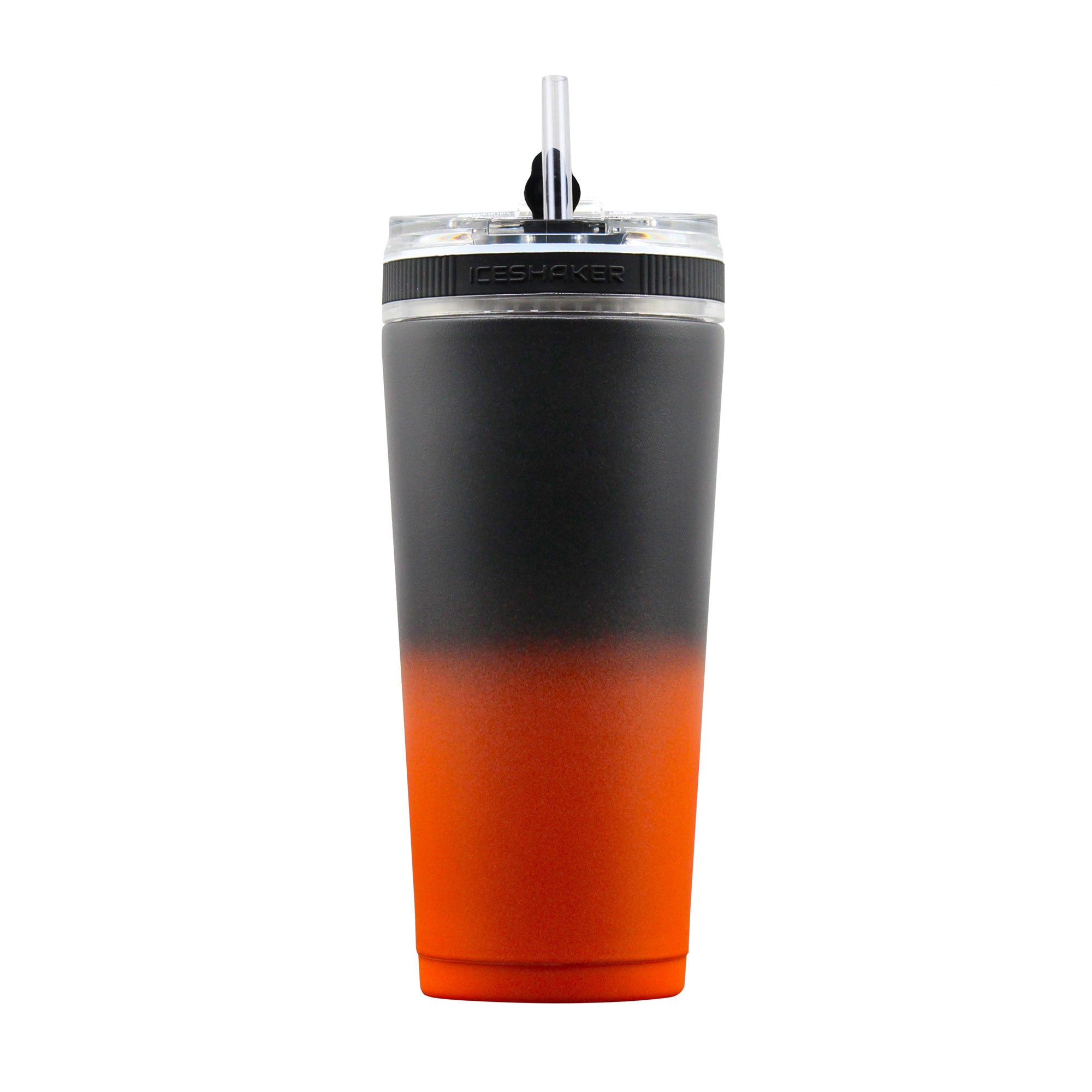 26oz Flex Bottle - Orange Black Ombre