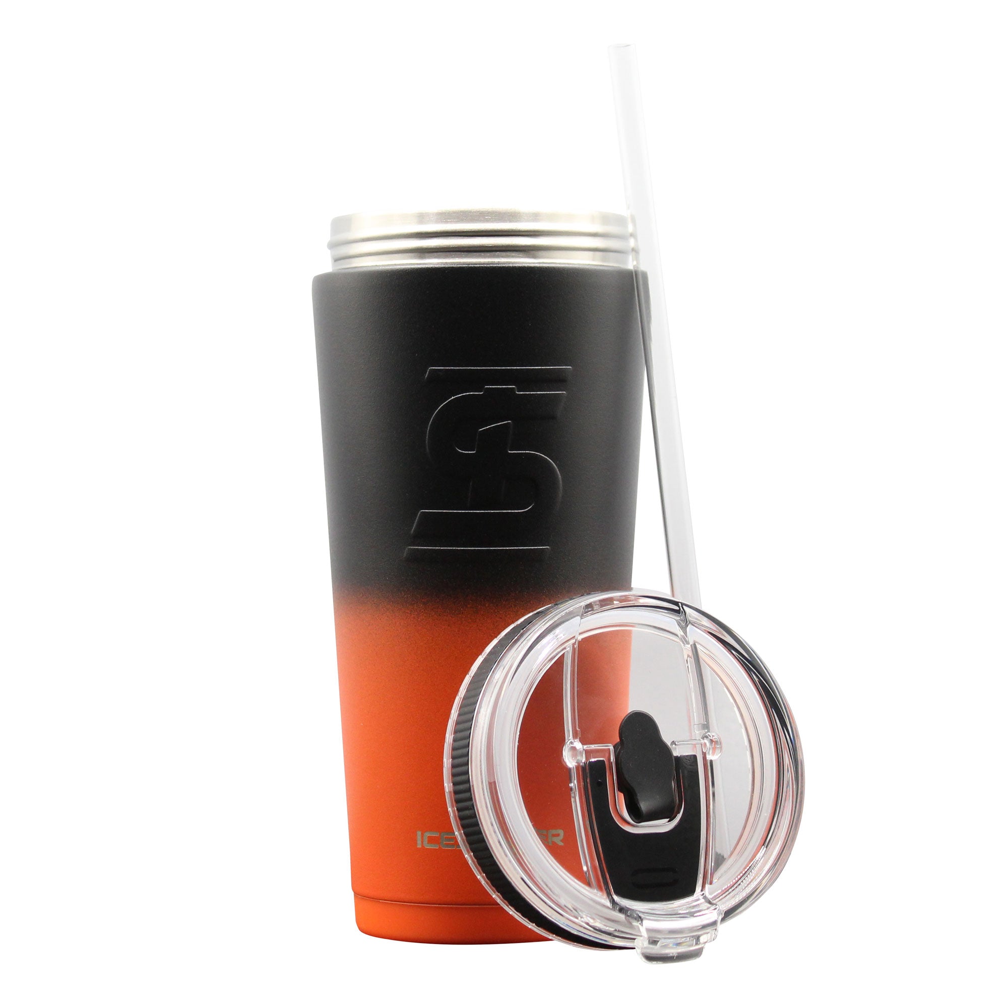 Shaker Bottle in Dark Orange(Other Color-Style Available) - A Small Cup  Printed Scale Marks of 12 OZ…See more Shaker Bottle in Dark Orange(Other