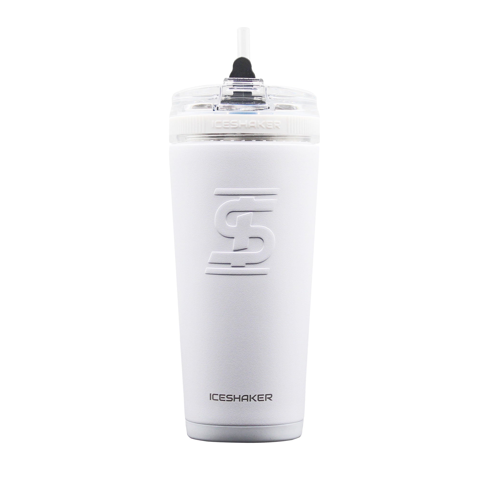 Ice Shaker 20oz Skinny Steel Shaker - White : Target