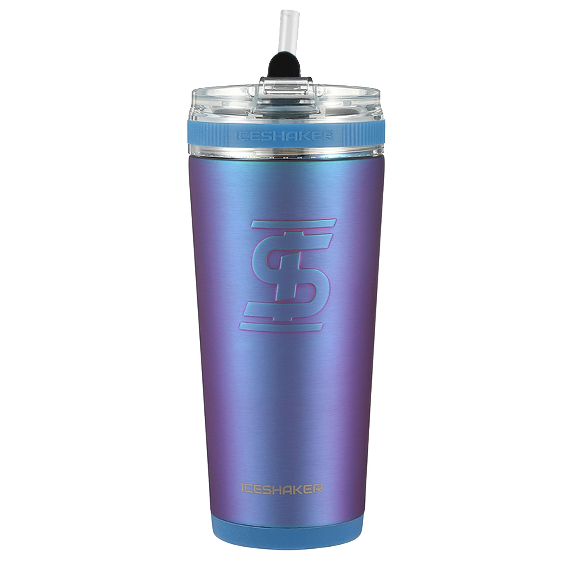 Ice Shaker 26 Oz Tumbler, Insulated Water Bottle with Straw, Stainless  Steel Water Bottle, As Seen o…See more Ice Shaker 26 Oz Tumbler, Insulated