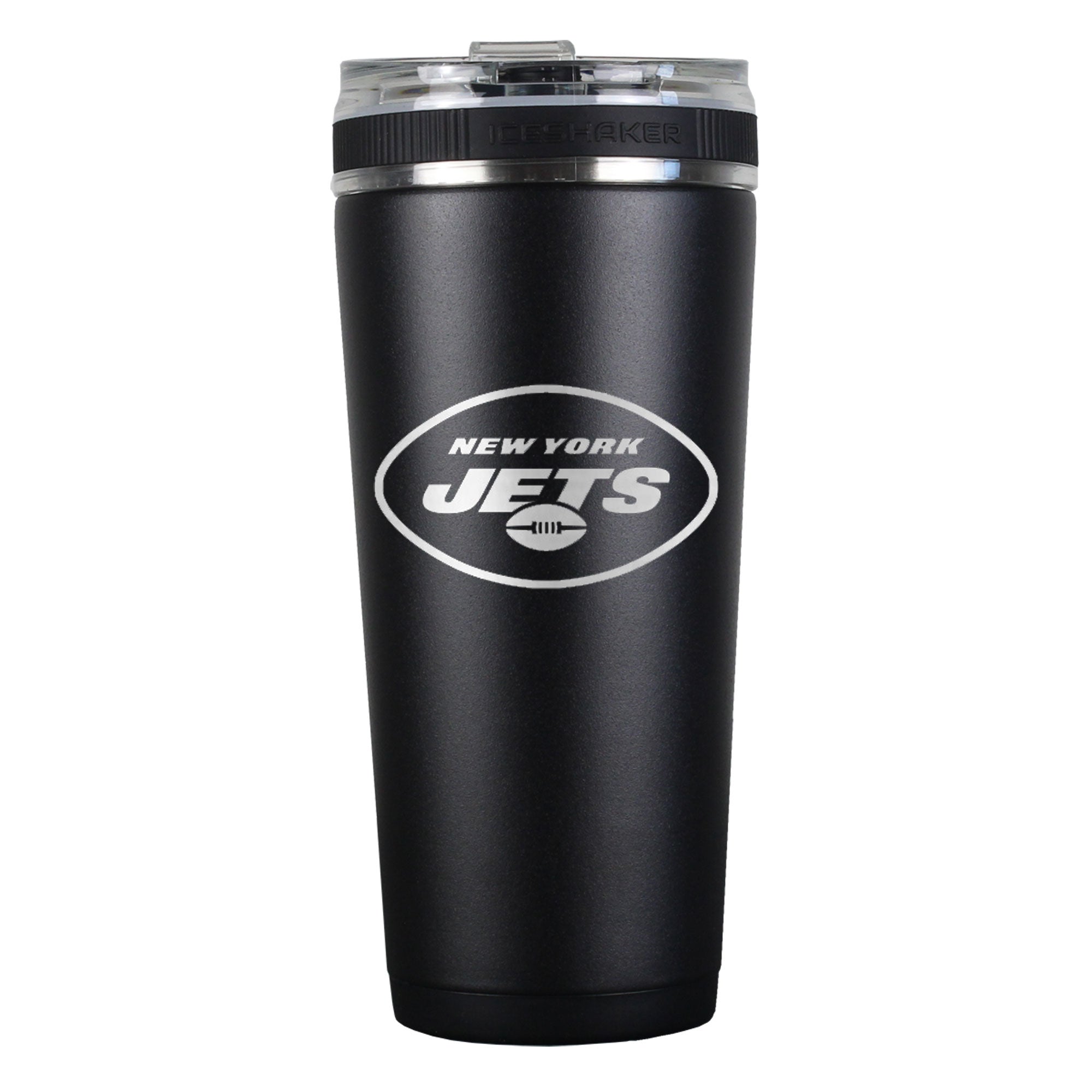 Officially Licensed New York Jets 26oz Flex Bottle - Black
