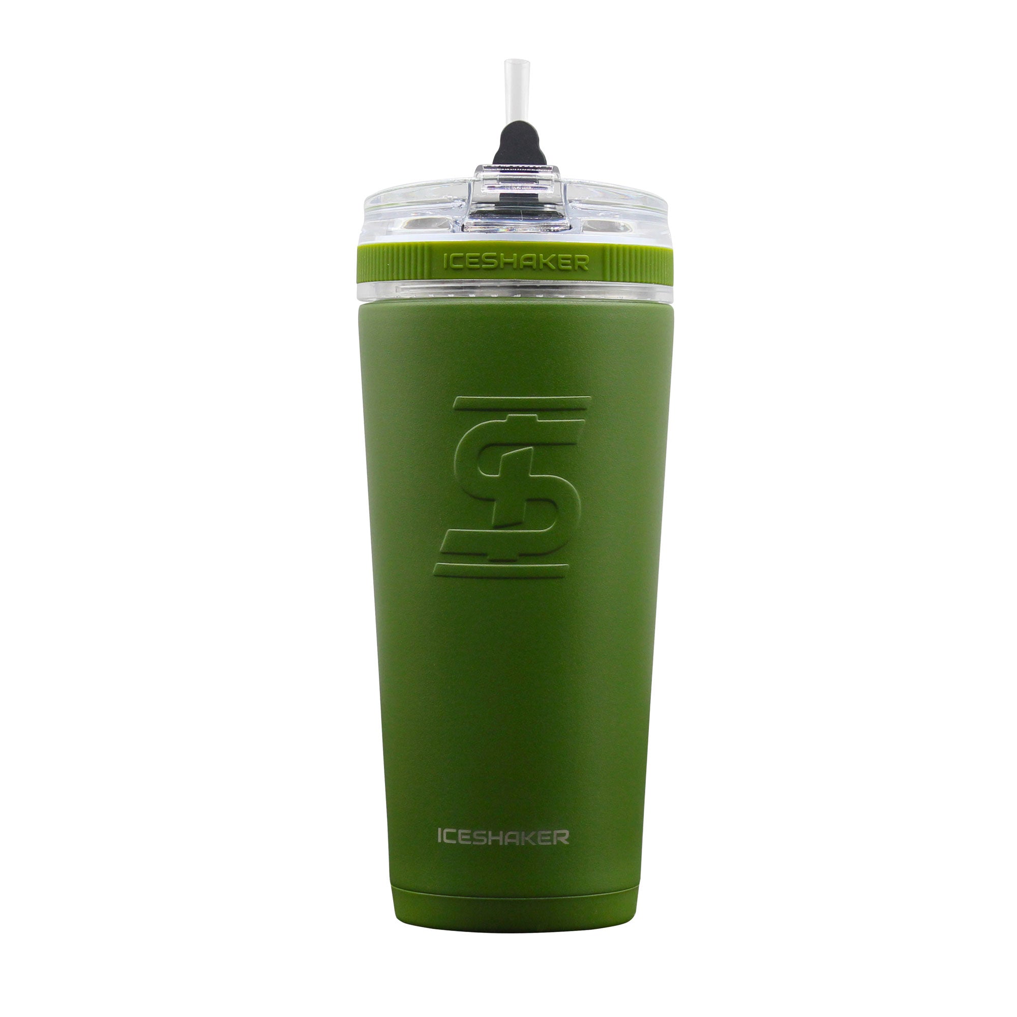 NEW Clear Shaker Metal Bottle, 16 oz/450 ml, Athletic Greens brand