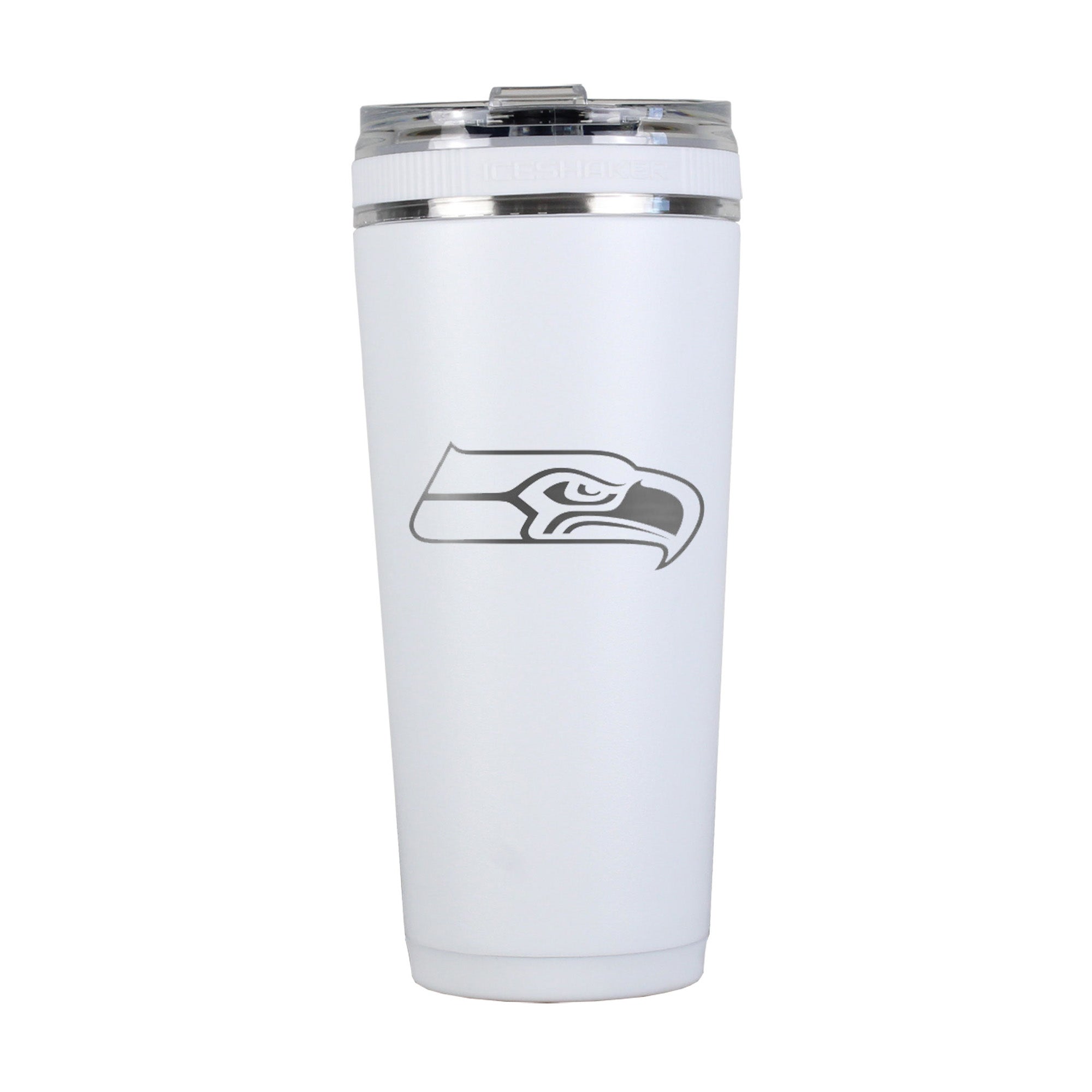 Officially Licensed Seattle Seahawks 26oz Flex Bottle - White
