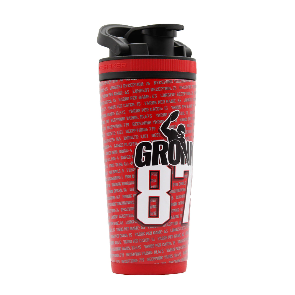 Rob Gronkowski NFL Record Breaker Edition Shaker Bottle Ice Shaker