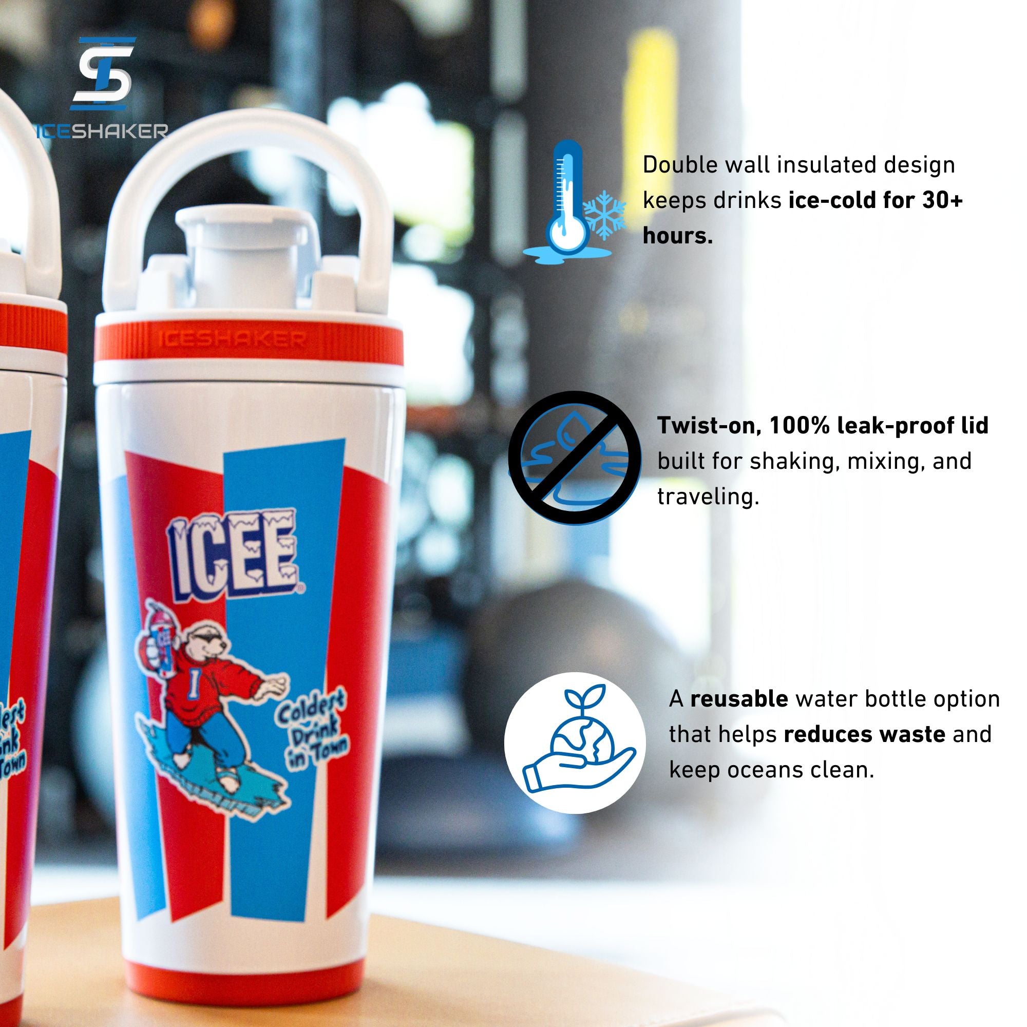 ICEE Wrapped Shaker Bottle | Ice Shaker