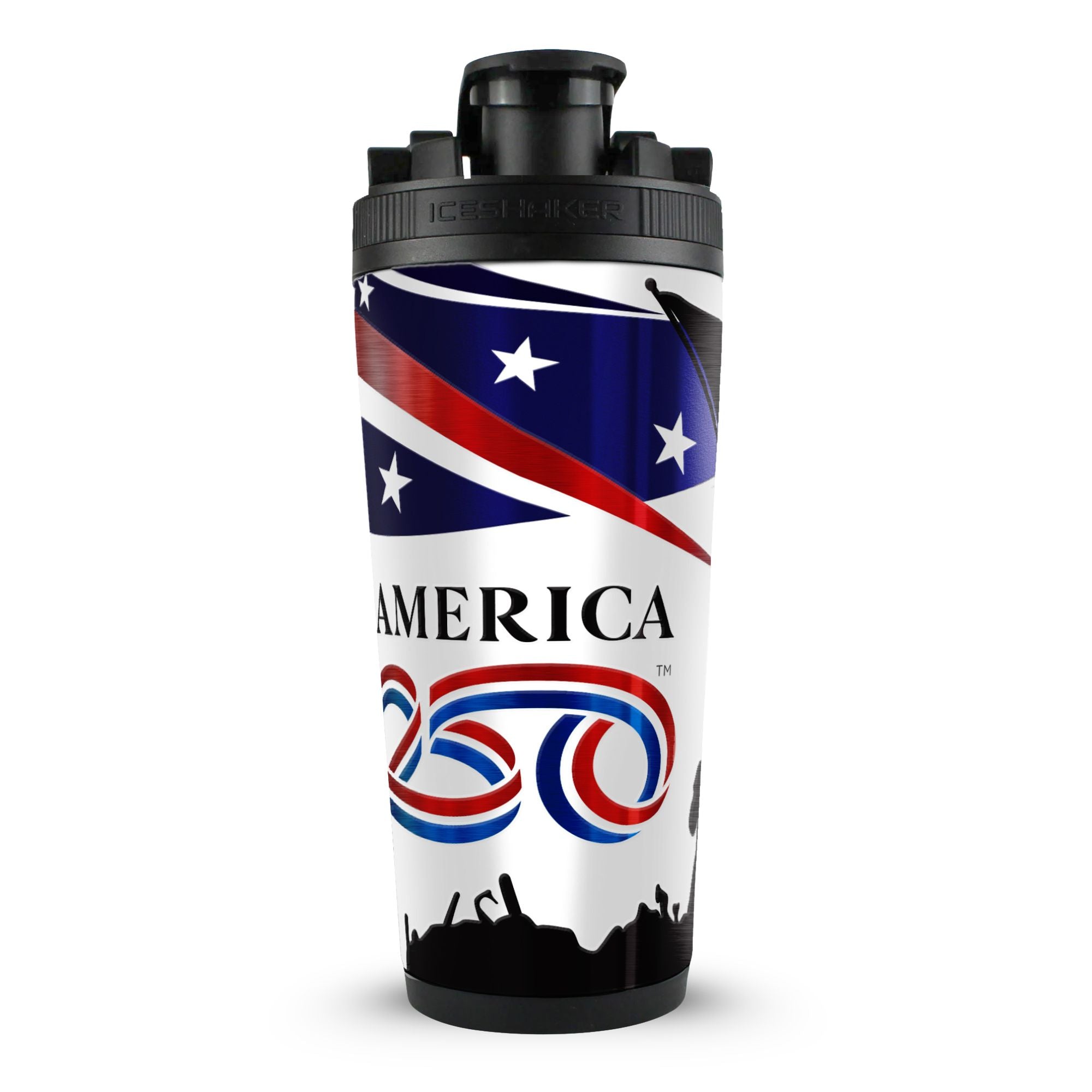 Exclusive America 250 Iwo Jima Protein Shaker Bottles | Ice Shaker