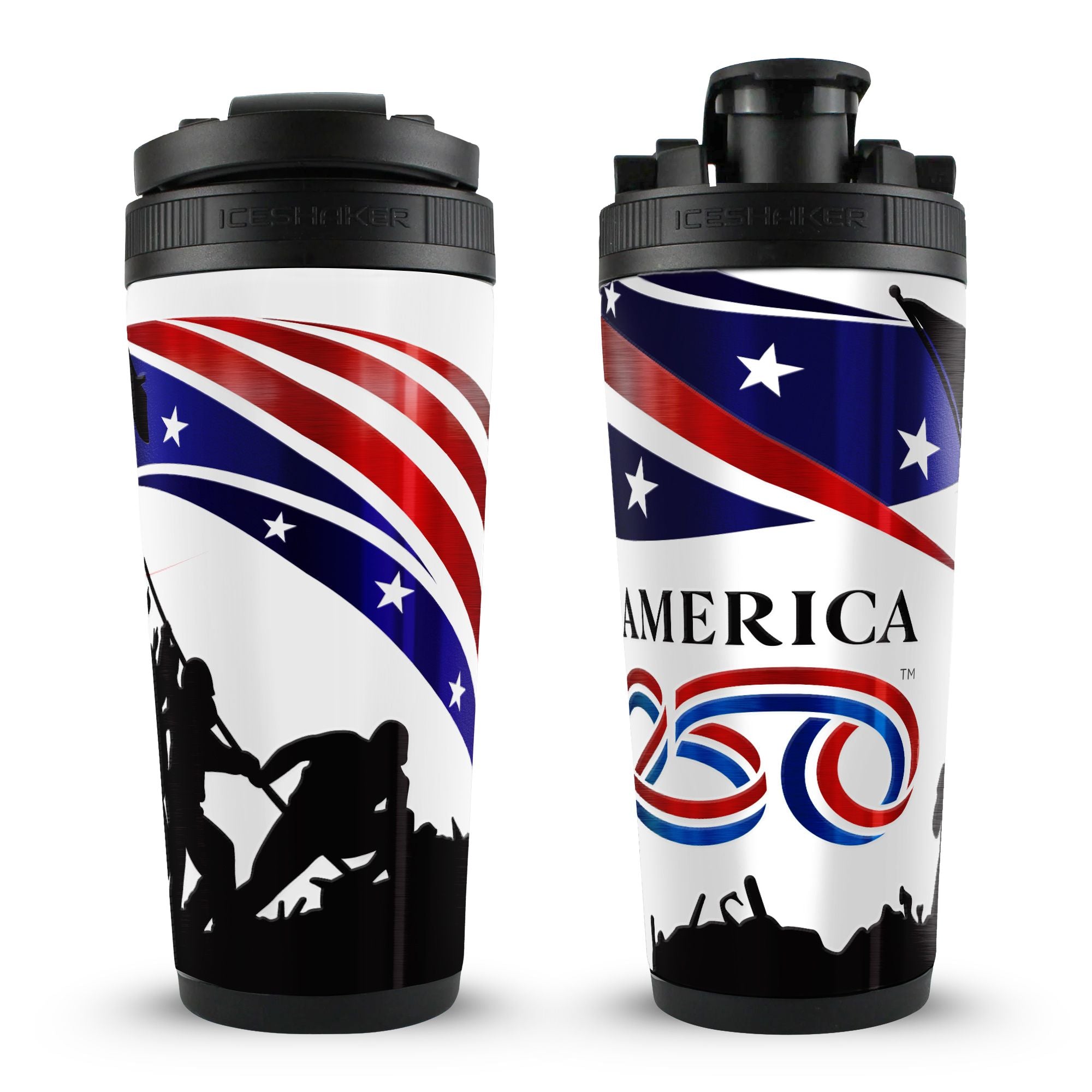Ice Shaker Allegiance Series 26oz Shaker Bottles