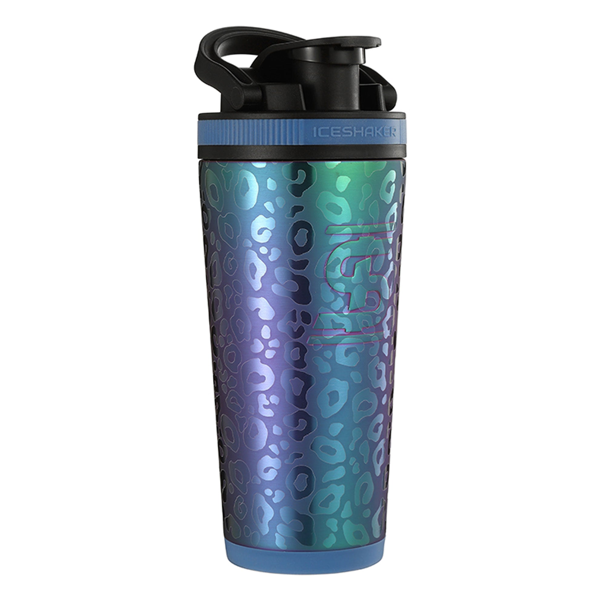 Ice Shaker 26 Oz Tumbler, Insulated Water Bottle with Straw, Stainless  Steel Water Bottle, As Seen on Shark Tank, Water Bottle with Straw, Carbbean