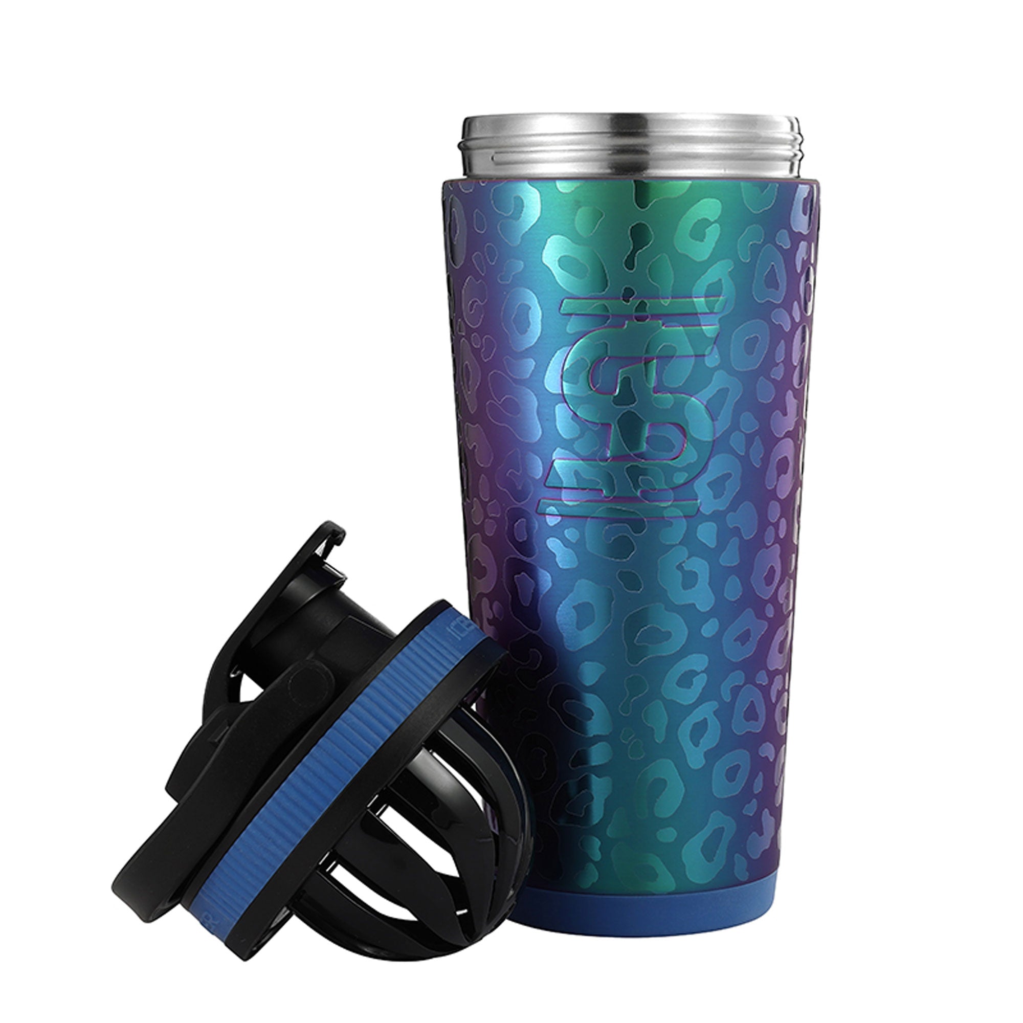 26oz Ice Shaker - Leopard Wisteria