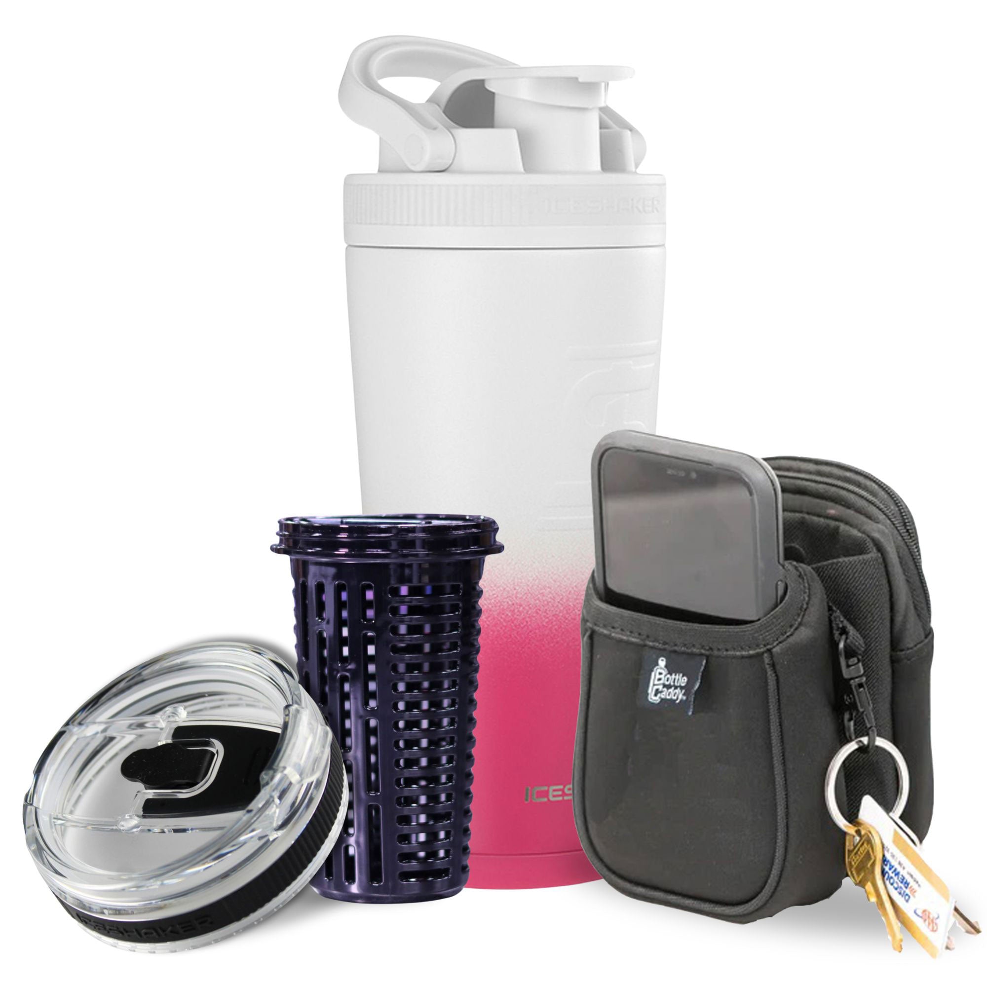 26oz Ice Shaker & Accessories Bundle