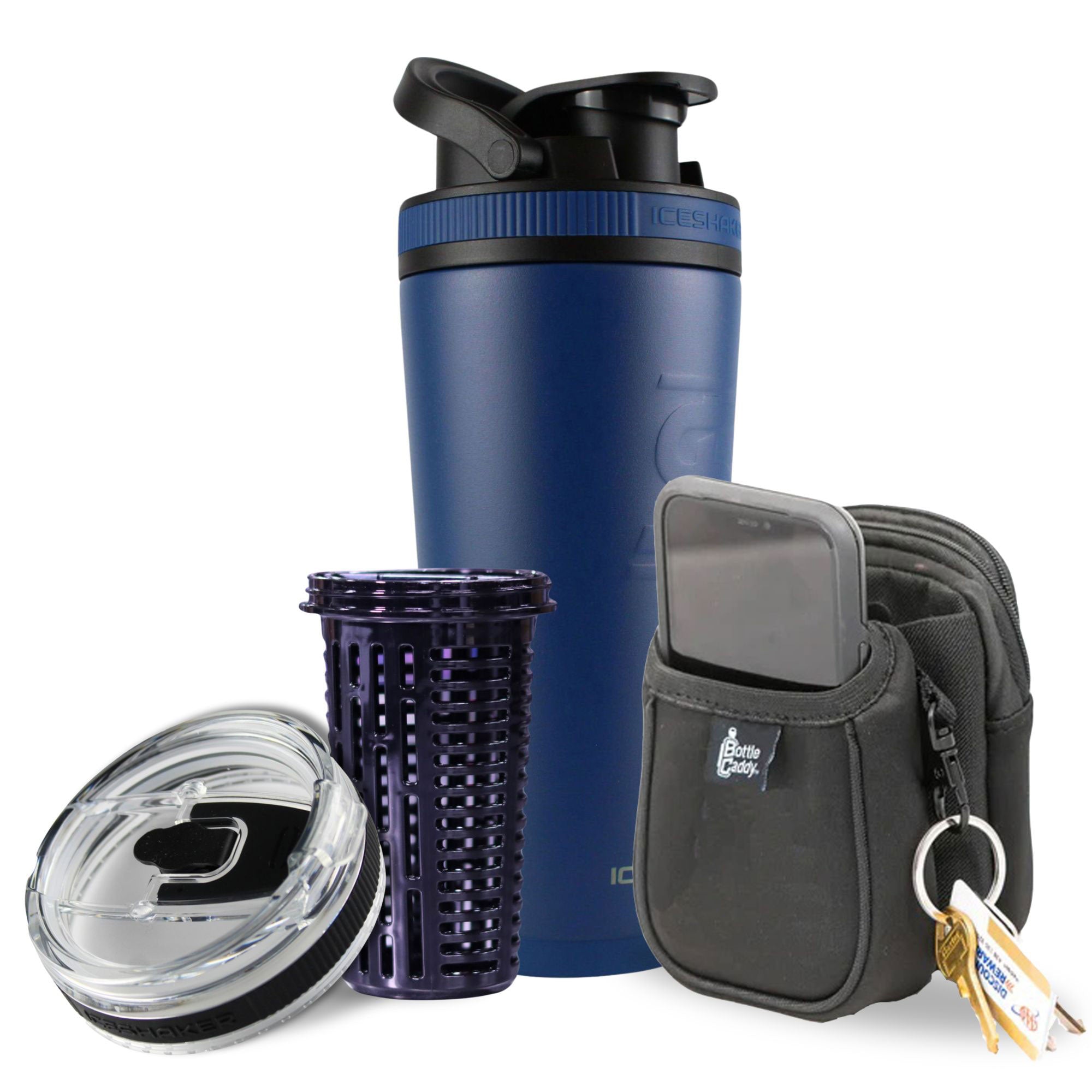 26oz Ice Shaker & Accessories Bundle