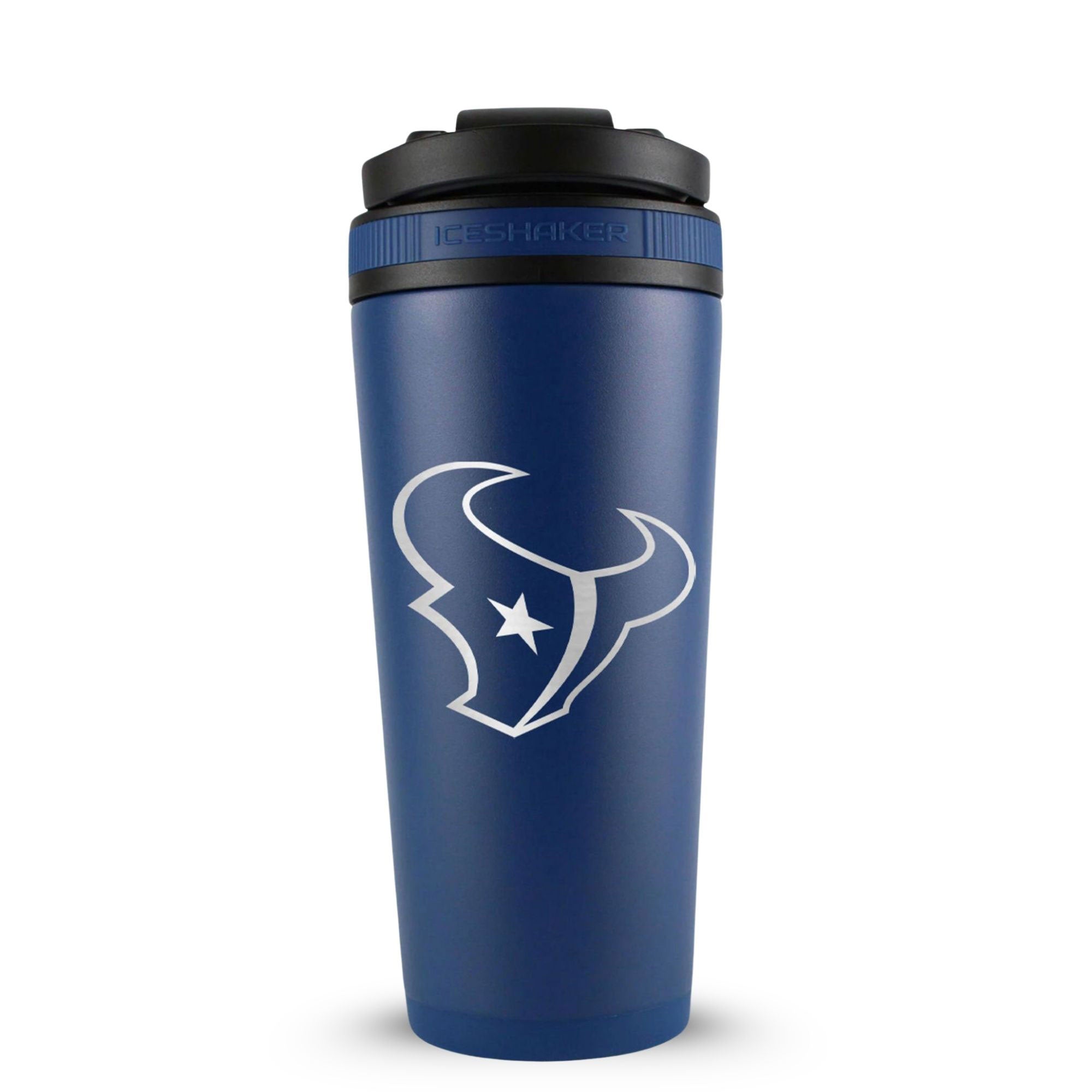 Officially Licensed Houston Texans 26oz Ice Shaker - Navy