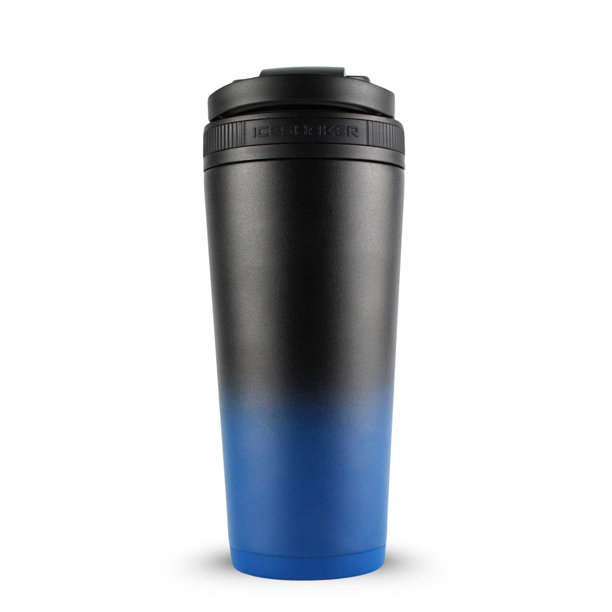 CUSTOM Sports Logo 26oz Ice Shaker - Navy Black Ombre