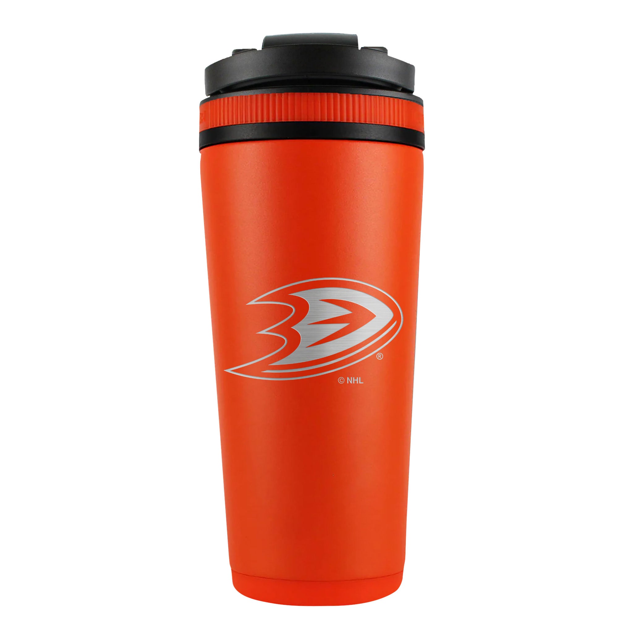 Officially Licensed Anaheim Ducks 26oz Ice Shaker - Orange