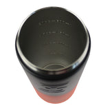 FIT2SERVE Orange Black Ombre 26oz Shaker